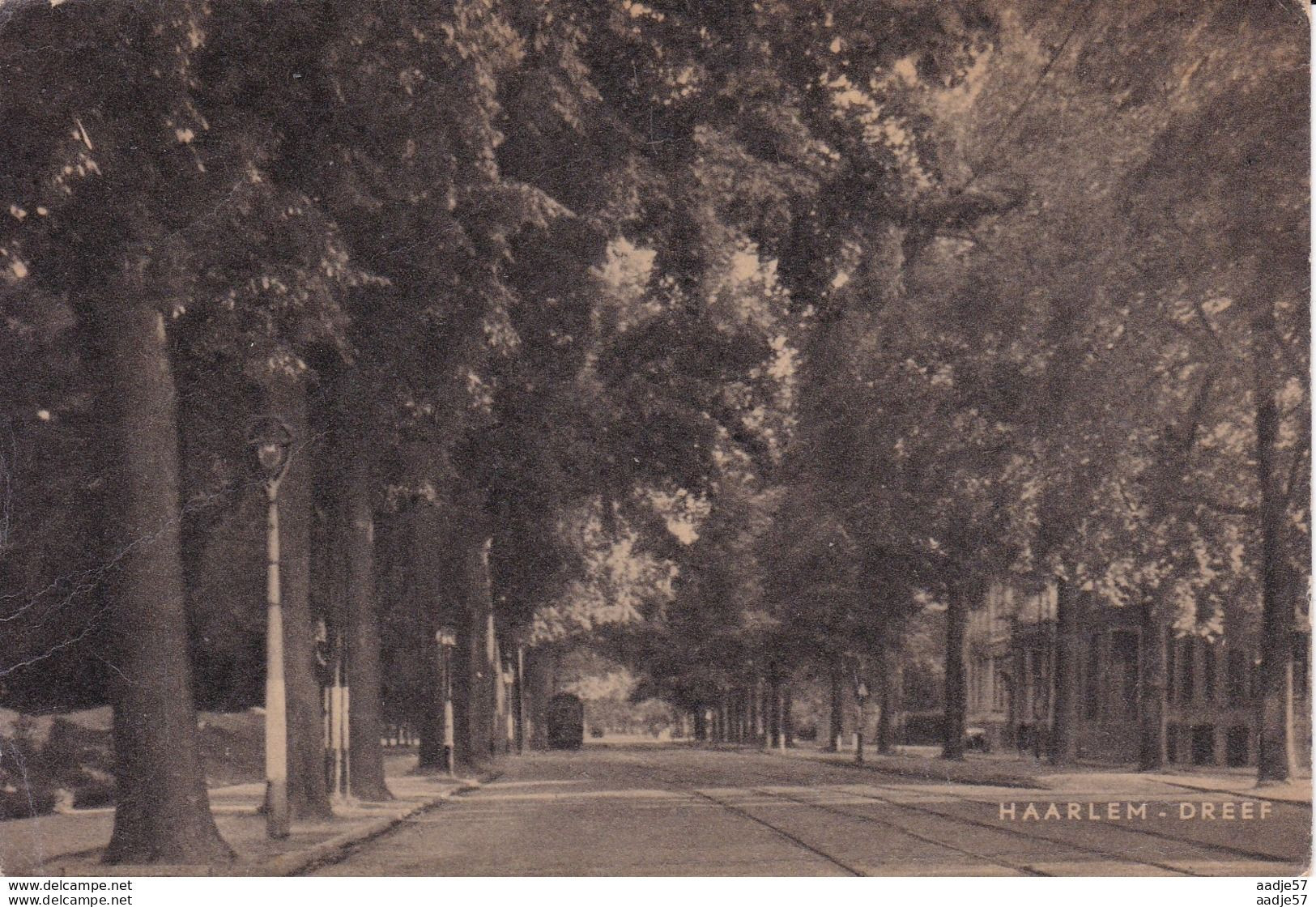 Netherlands Pays Bas Haarlem Dreef Tramway - Tramways