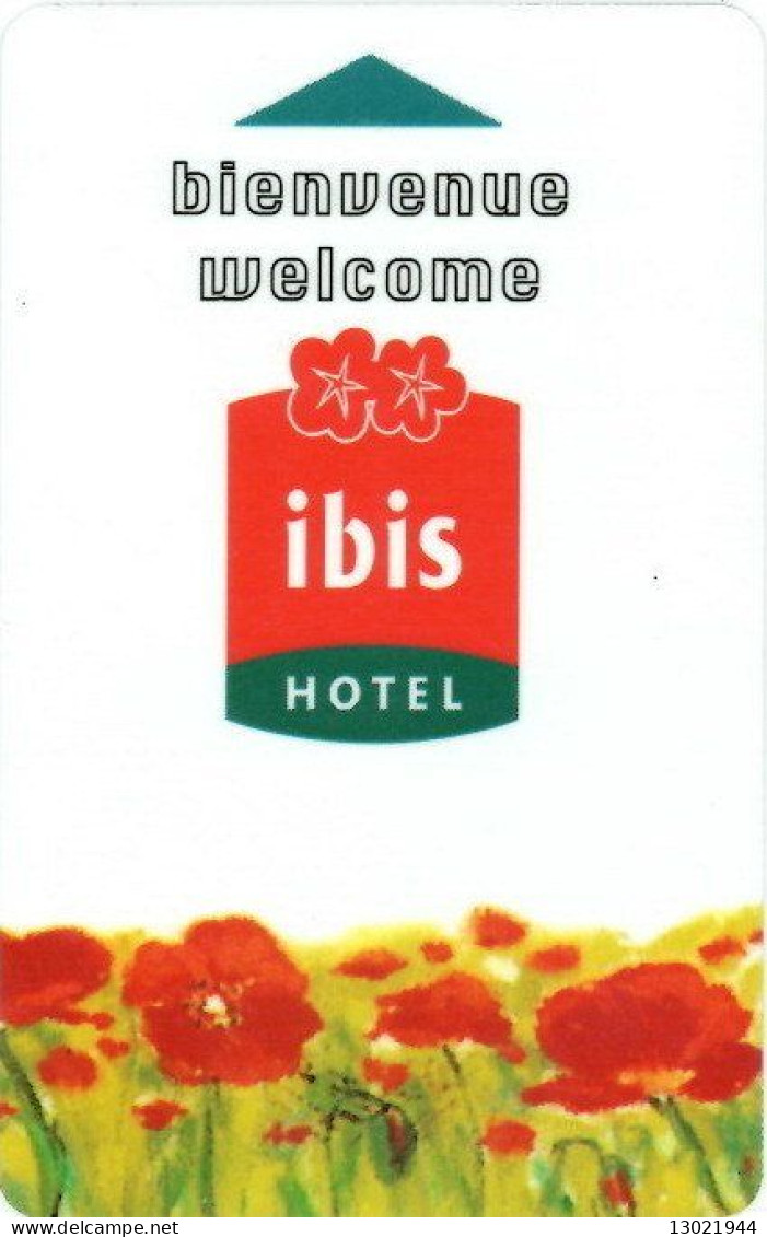 FRANCIA  KEY HOTEL    Ibis Hotel - Bienvenue Welcome - Cartes D'hotel