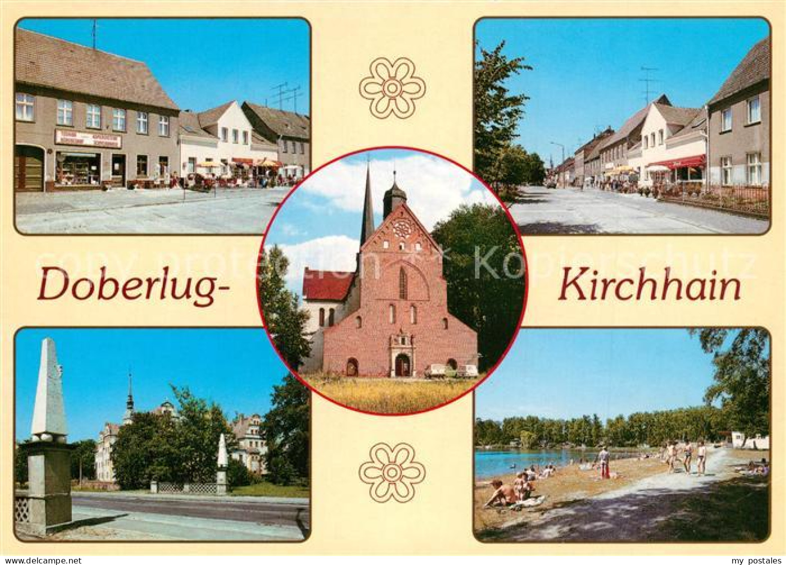 73263842 Doberlug-Kirchhain Markt Kirche Schloss Bad Erna Doberlug-Kirchhain - Doberlug-Kirchhain