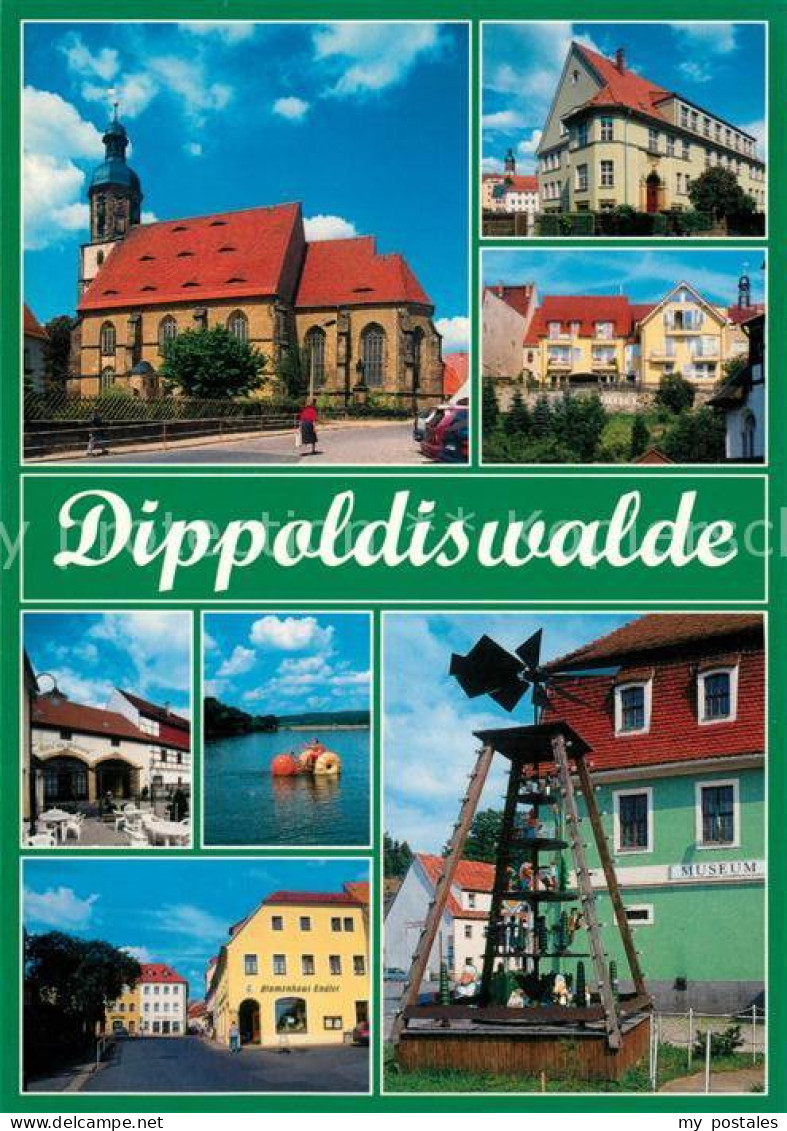 73263831 Dippoldiswalde Osterzgebirge Kirche Berufsschule Schlosshotel Cafe Am M - Dippoldiswalde