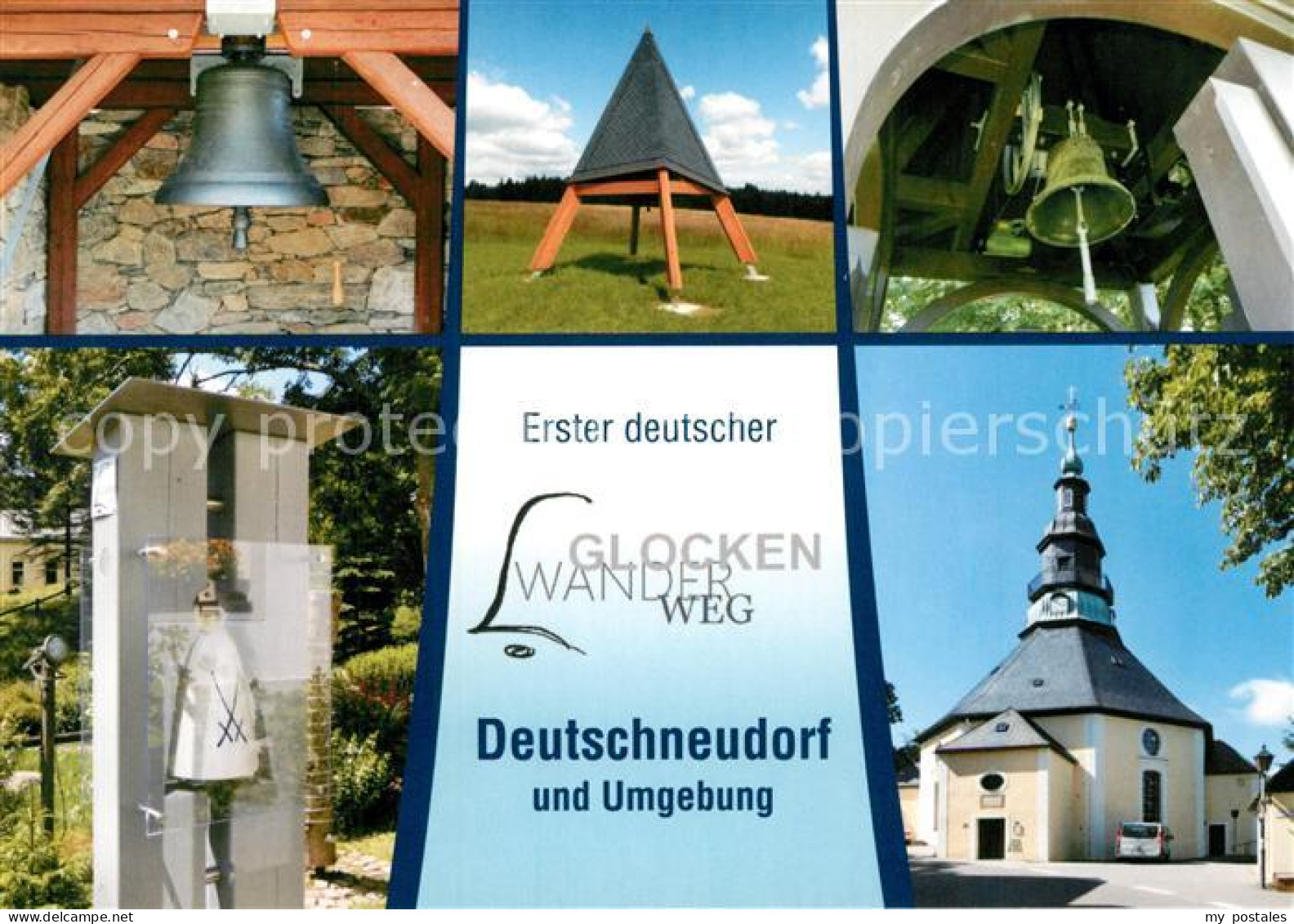 73263824 Deutschneudorf Alte Ewigkeitsglocke Alte Taufglocke Friedhof Schulglock - Deutschneudorf