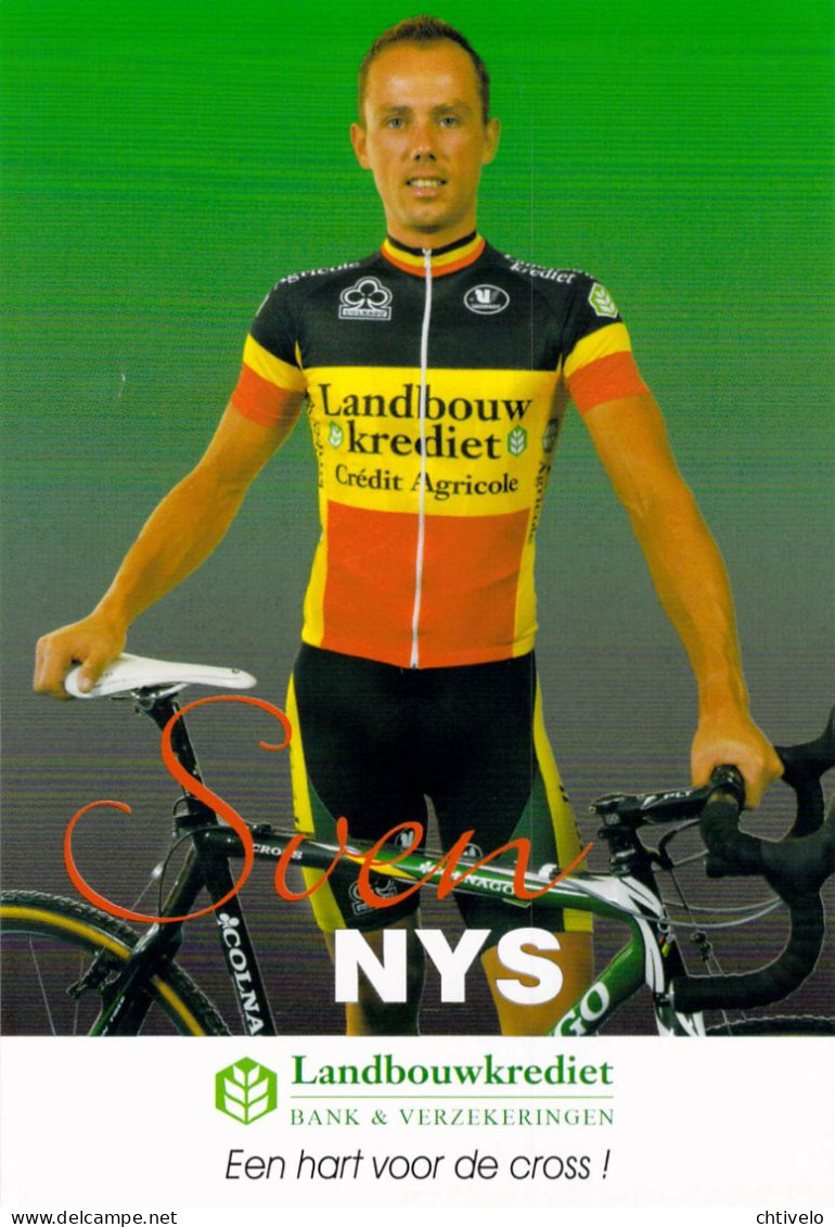 Cyclisme, Sven Nys - Cycling