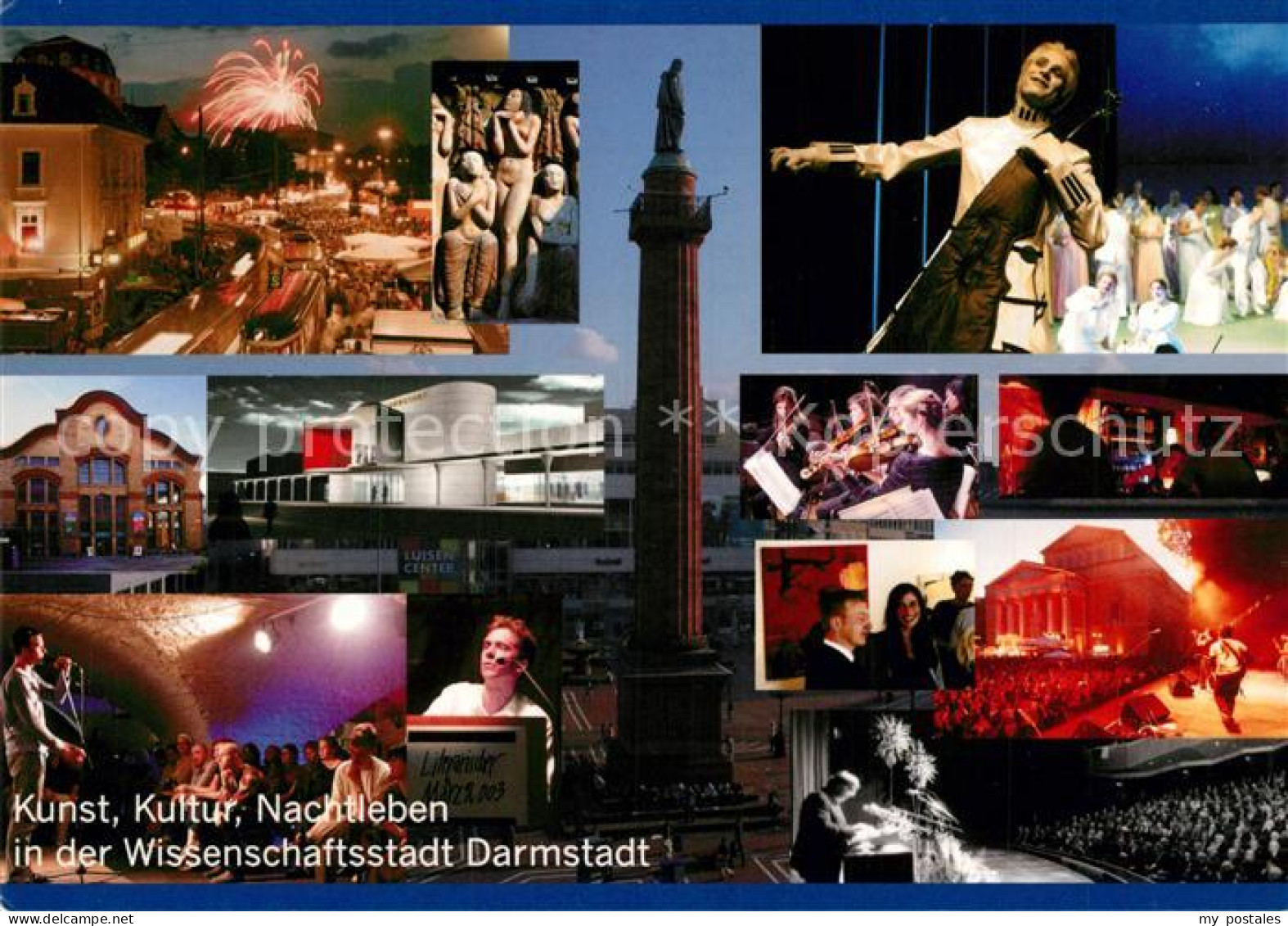 73263733 Darmstadt Heinerfest Luisenplatz Staatstheater  Darmstadt - Darmstadt