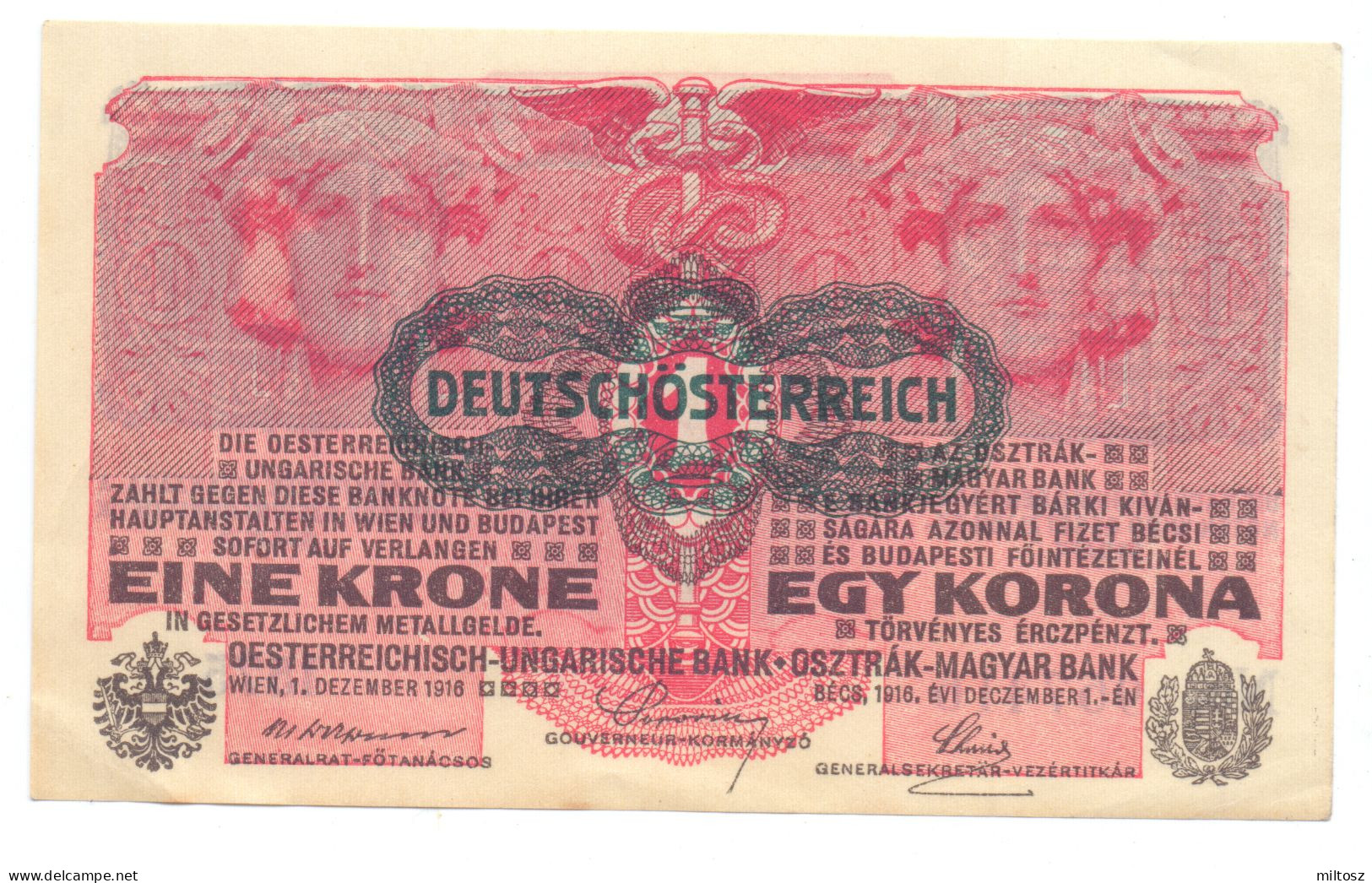 Austria 1 Korona 1916 - Autriche