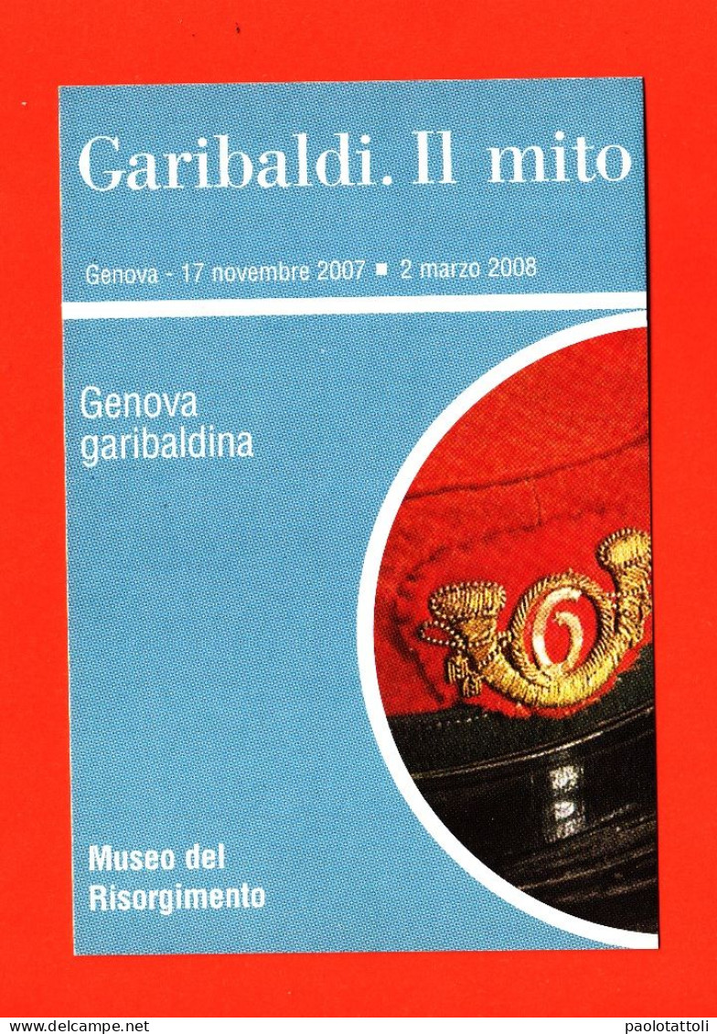 Garibaldi, Il Mito.Genova Garibaldina Standard Size. New, Divided Back. - Personajes Históricos