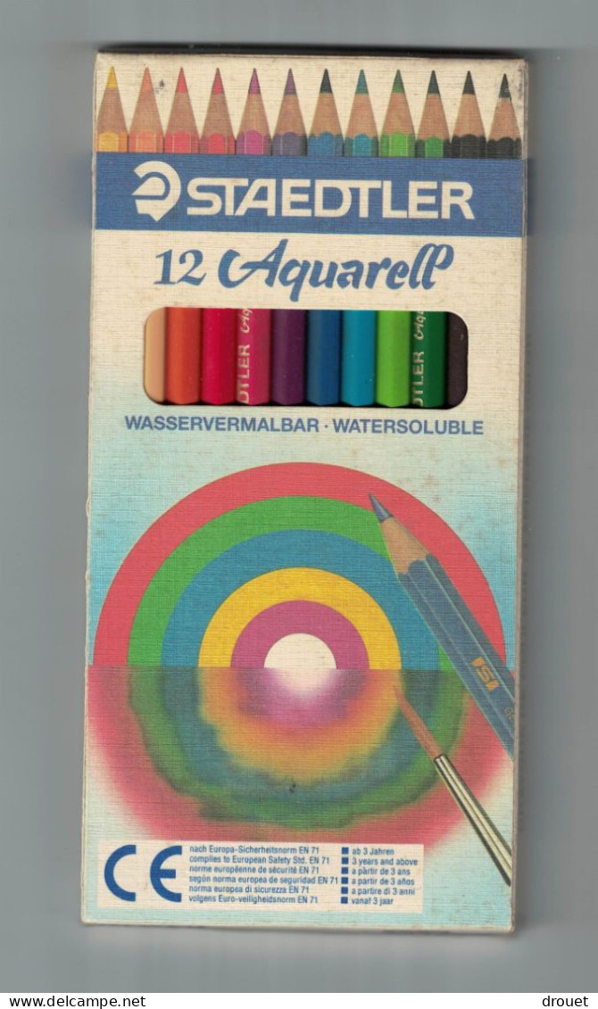 CRAYONS STAEDTLER - 12 CRAYONS AQUARELL - Other & Unclassified