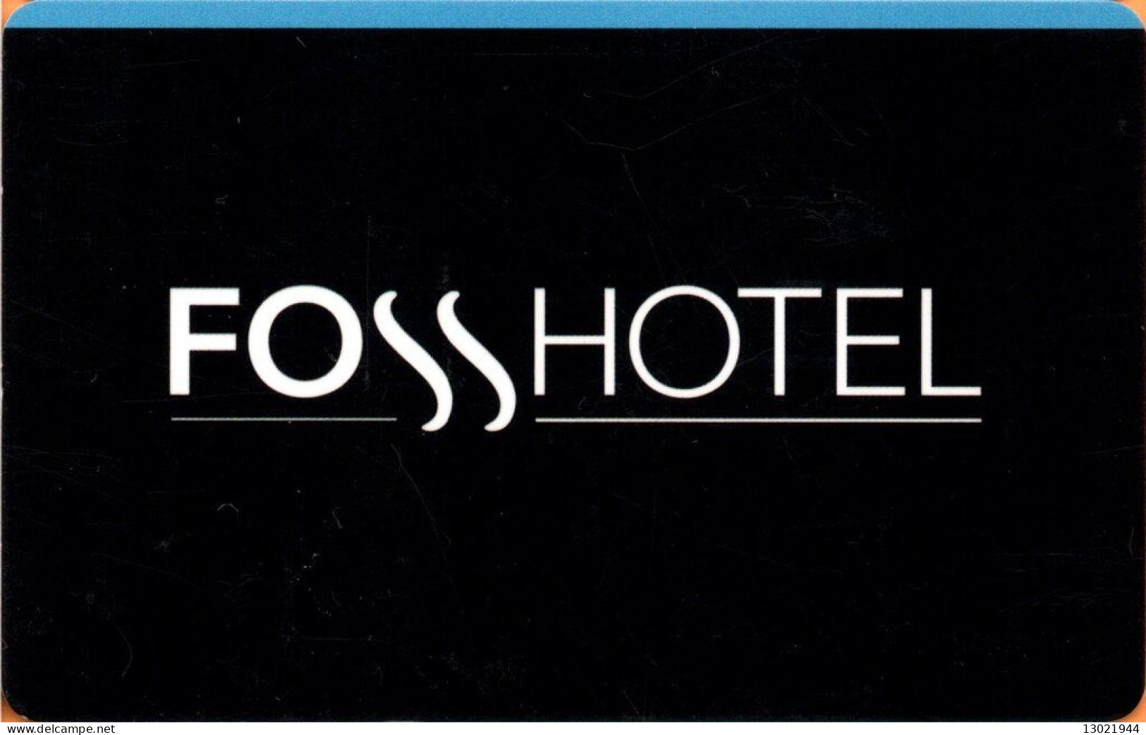 ISLANDA  KEY HOTEL  Fosshotel - Hotelkarten