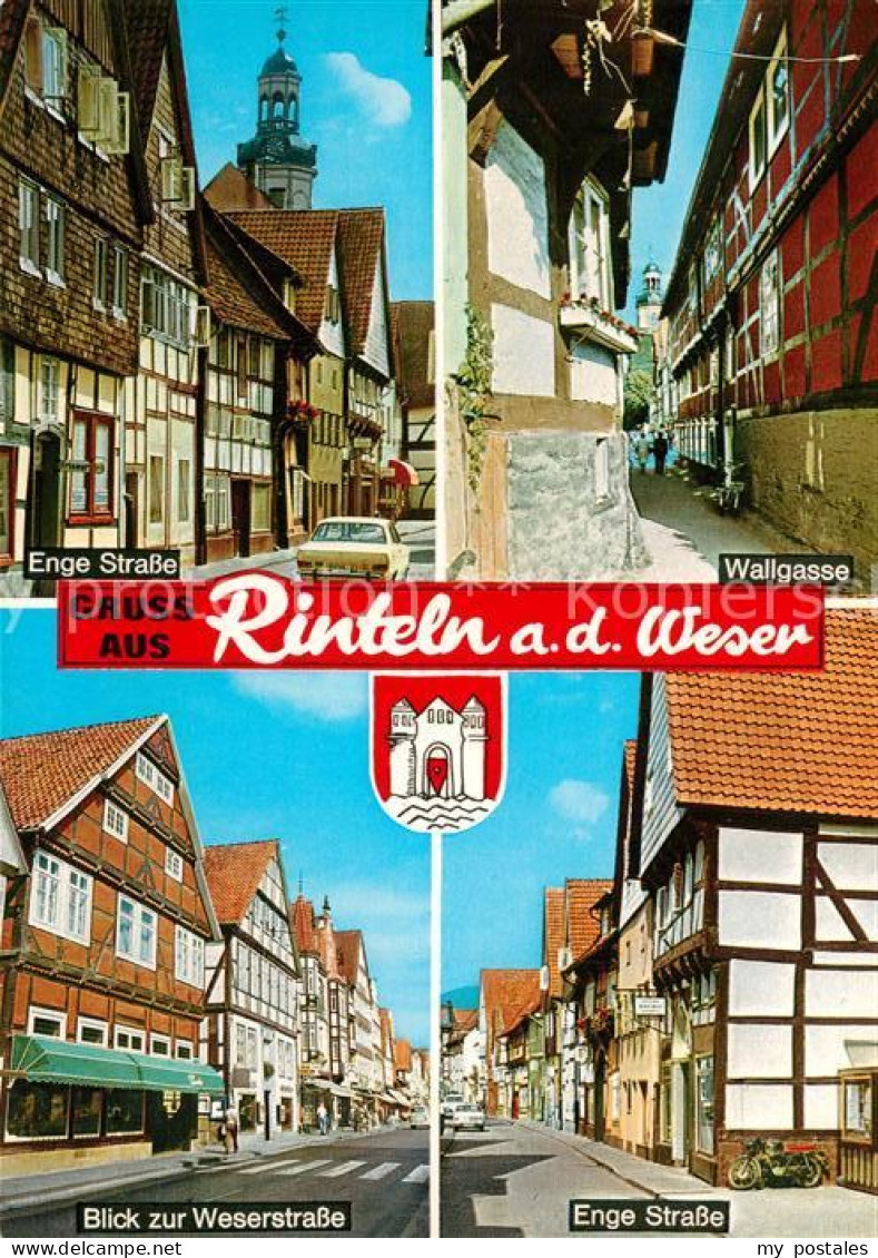 73262767 Rinteln Enge-Strasse Wallgasse Weserstrasse  Rinteln - Rinteln