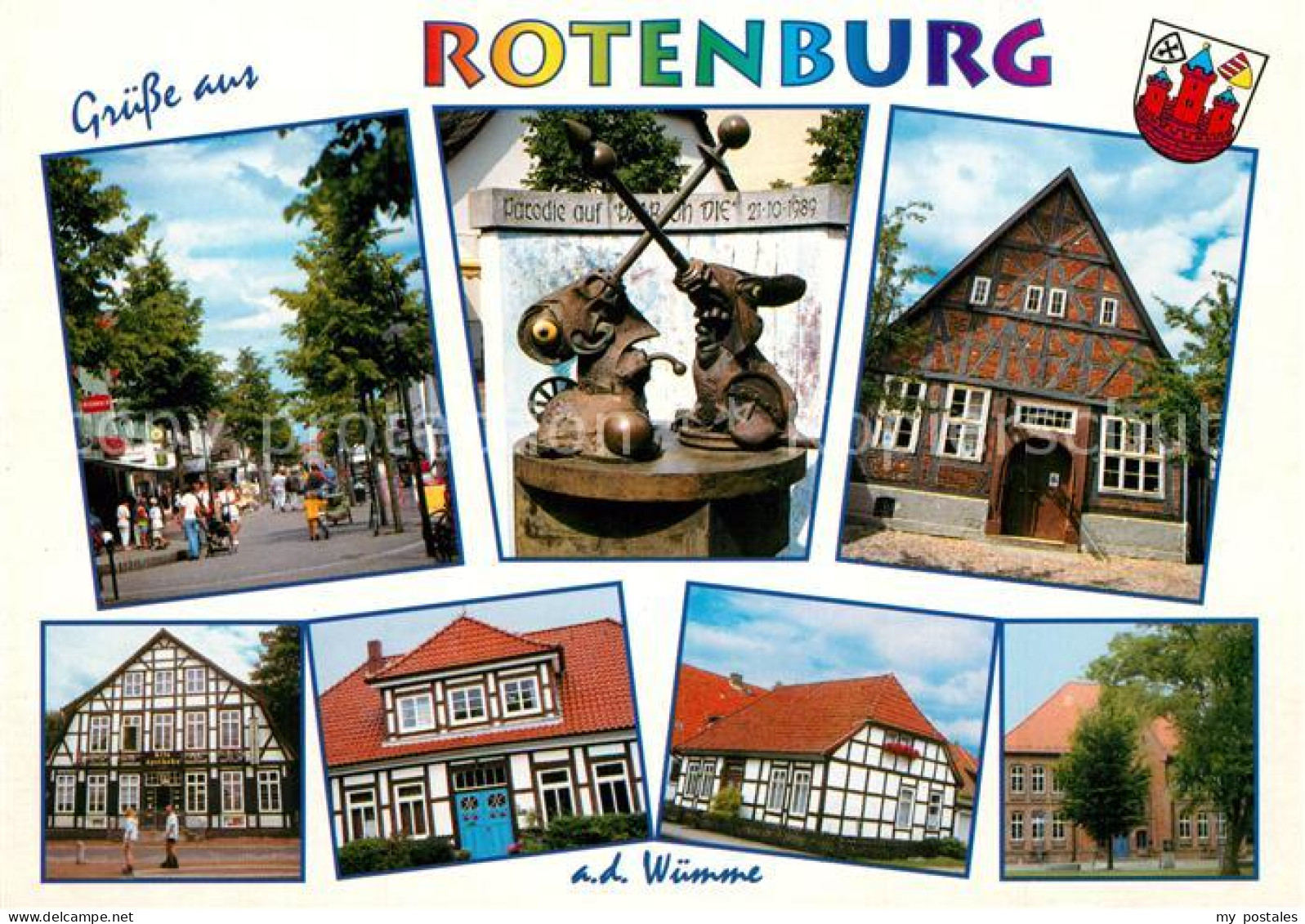 73262758 Rotenburg Wuemme Fachwerk  Rotenburg Wuemme - Rotenburg