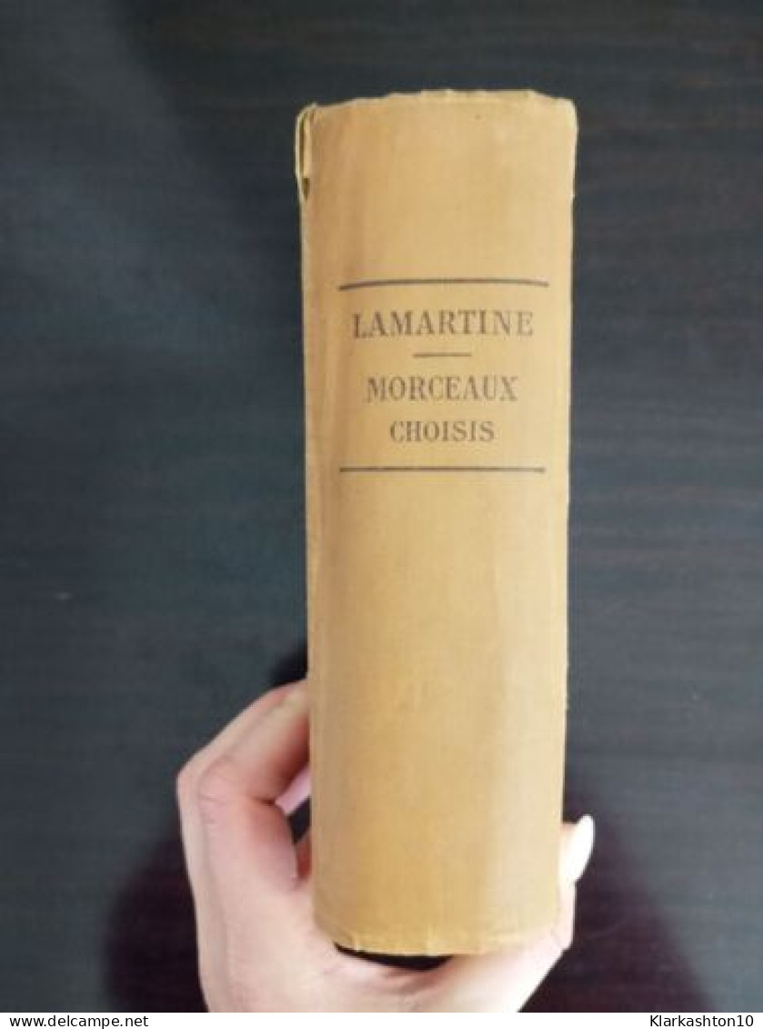 A. De Lamartine - Andere & Zonder Classificatie