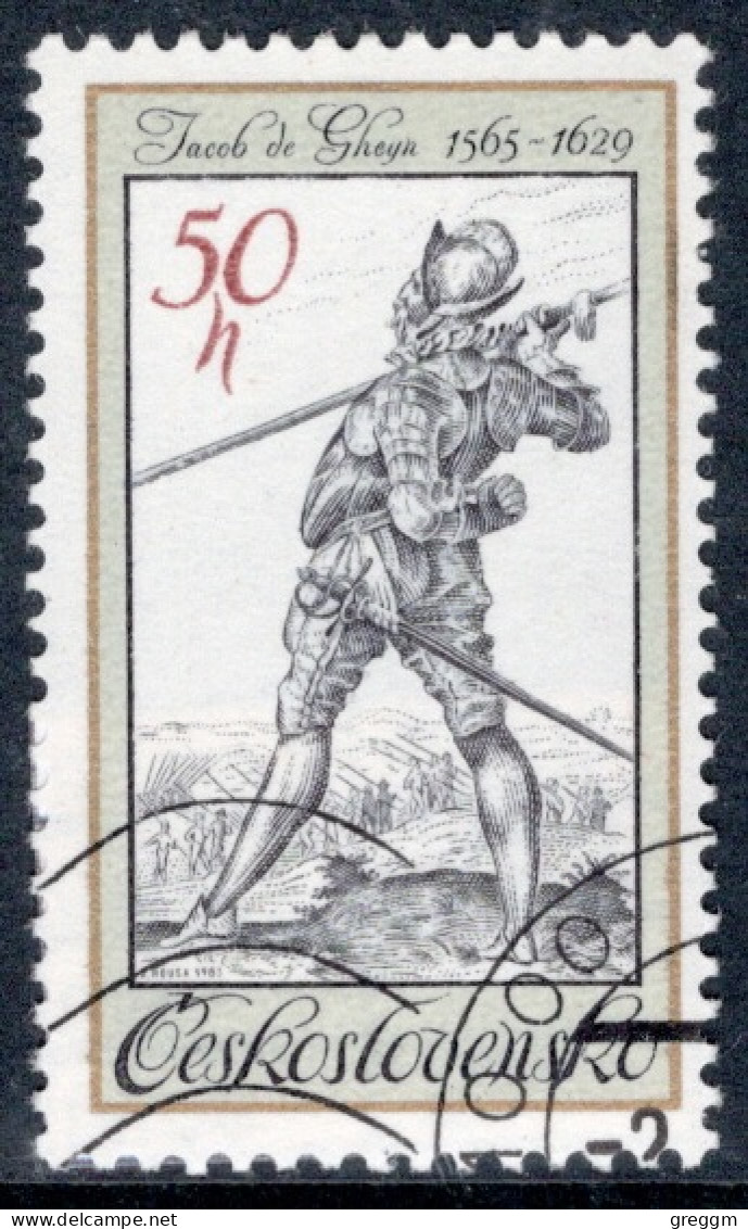 Czechoslovakia 1983 Single Stamp For Period Costume From Old Engravings In Fine Used - Usados