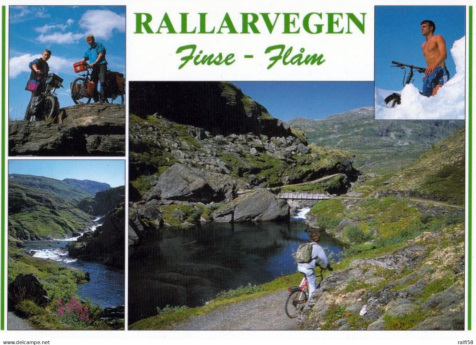 1 AK Norwegen * Der Rallarvegen - Ein Rad- Und Wanderweg - Der Entlang Der Bahnverbindung Von Oslo Nach Bergen Führt * - Noruega