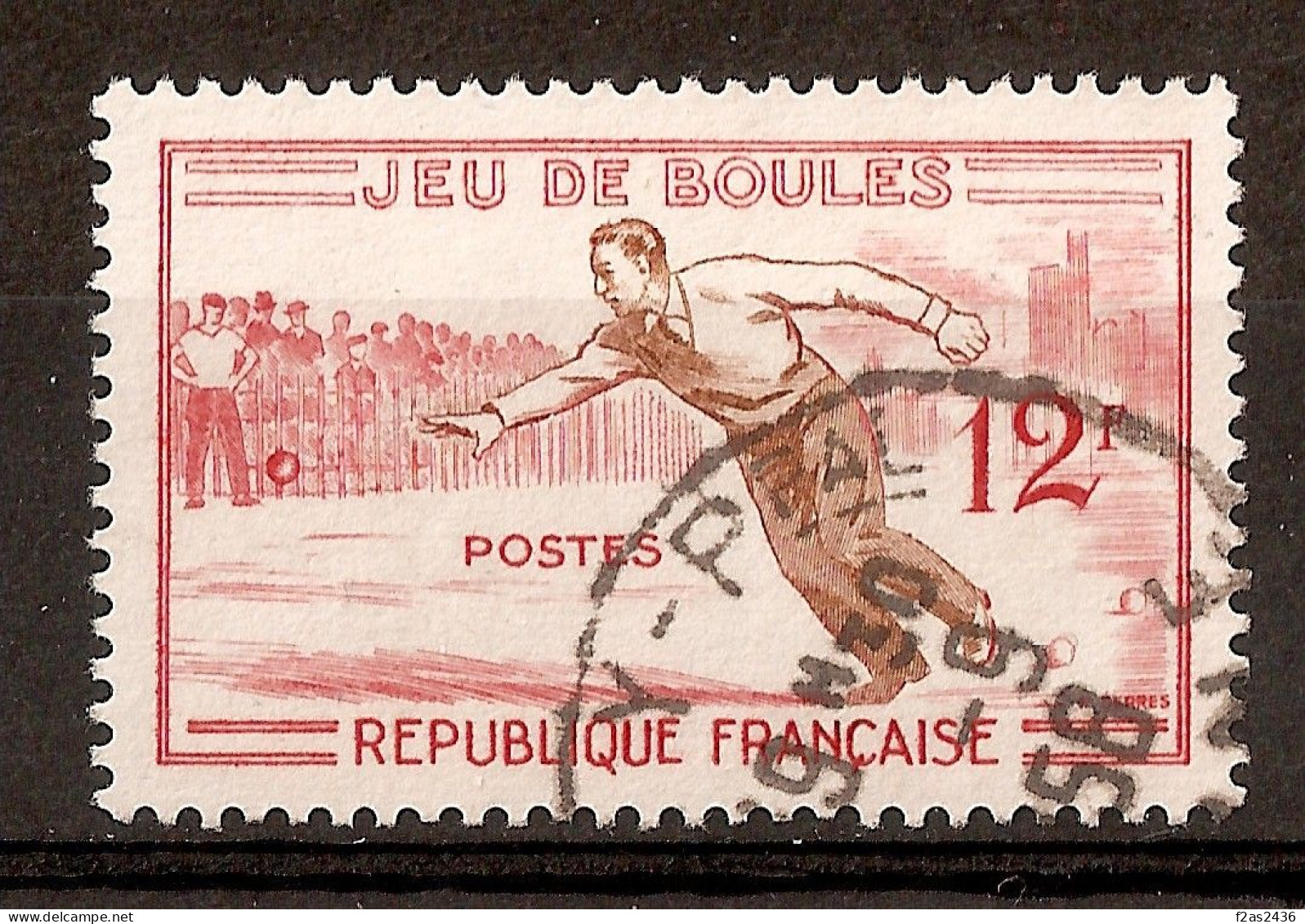 1958 - Jeux Traditionnels - Boules N°1161 - Càd 1958 - Gebruikt
