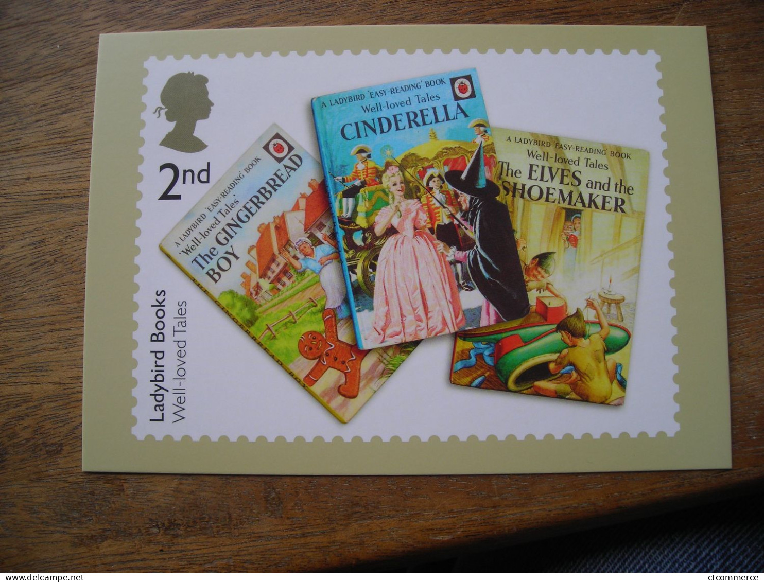 5 Cartes Postales Showing  Covers Of Ladybird Books, - Briefmarken (Abbildungen)