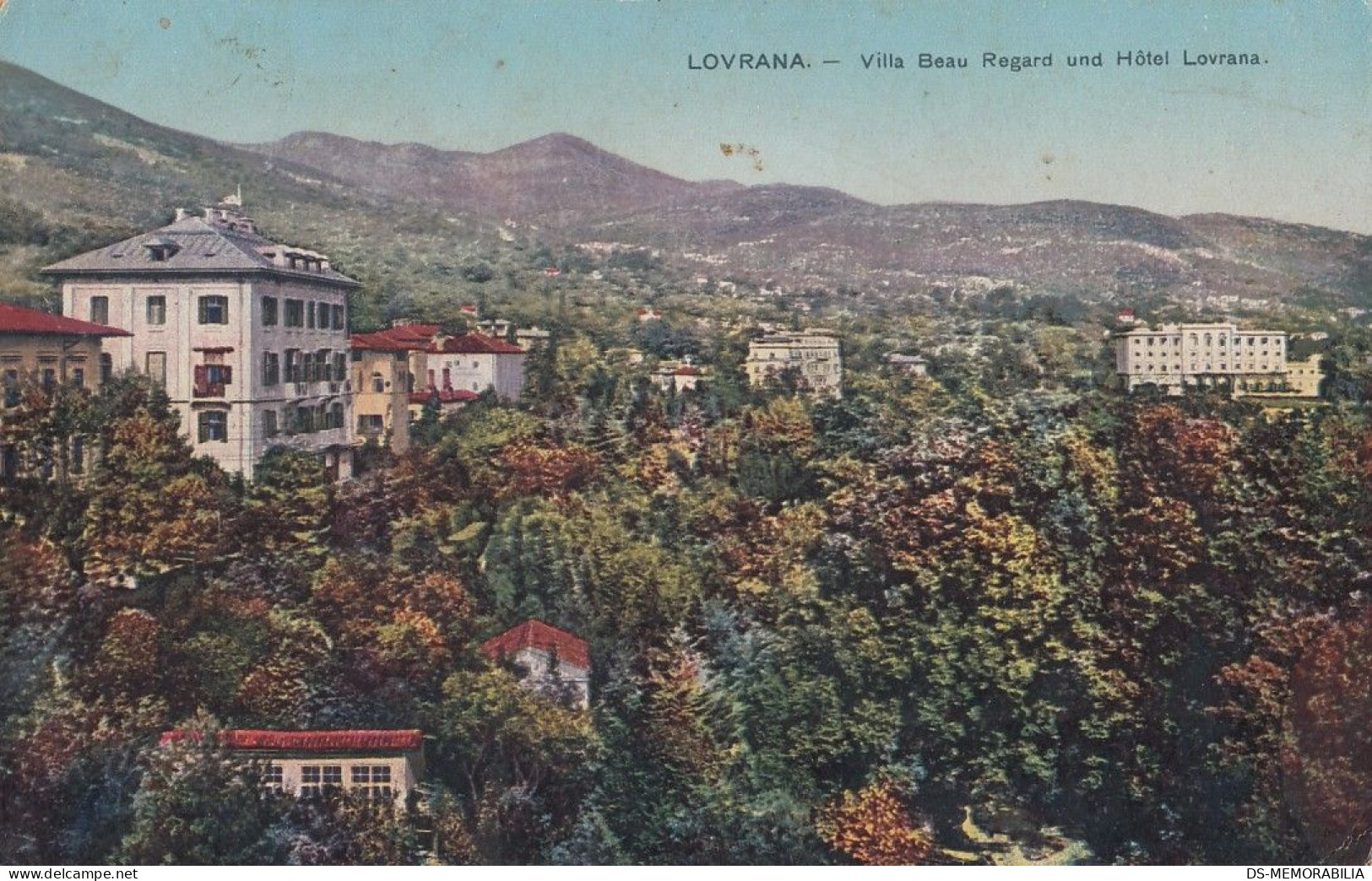 Lovran Laurana - Villa Beau Regards U.Hotel Lovrana 1923 - Croatie