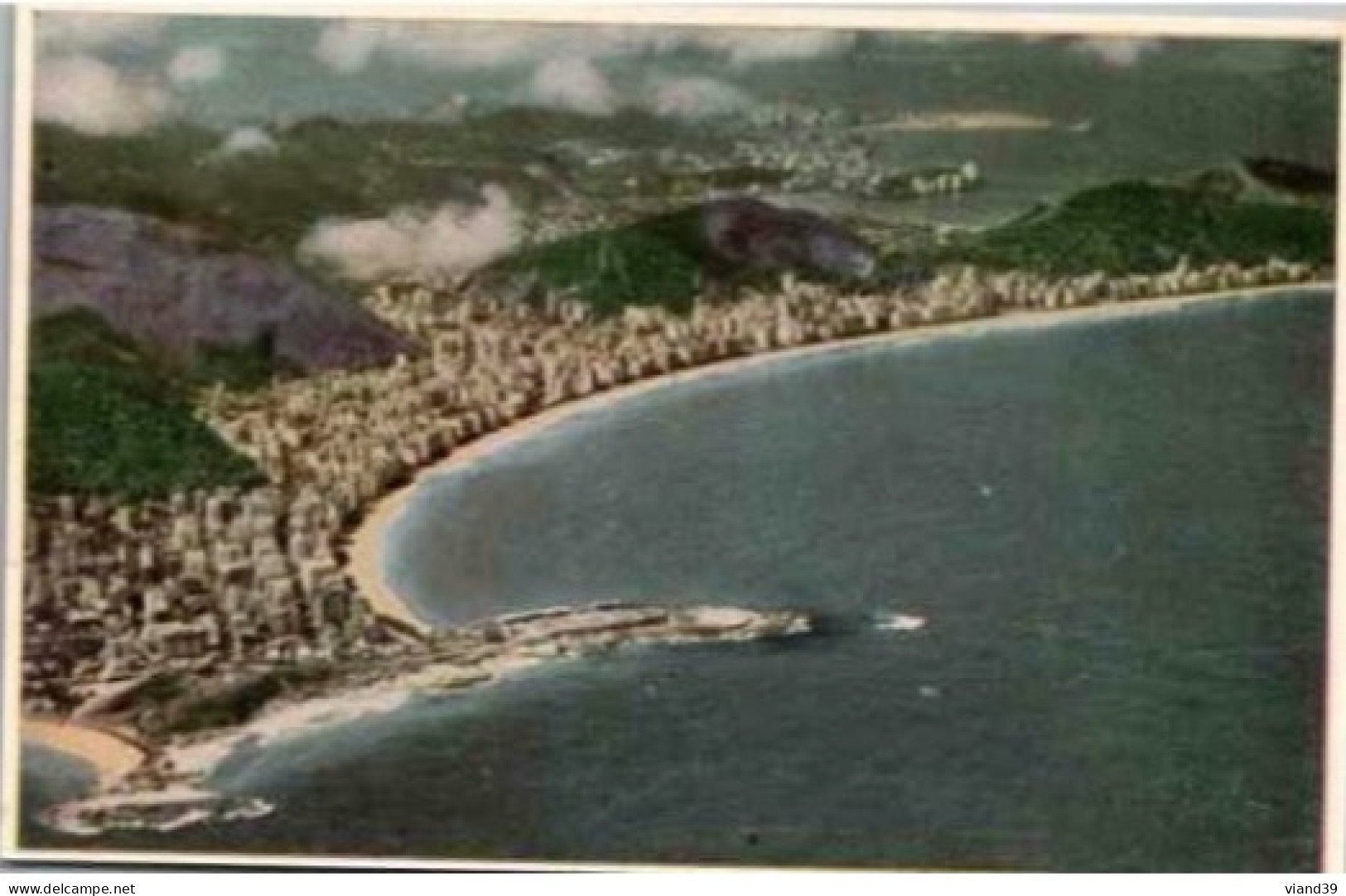 RIO Do JANEIRO. -  Vista Aérea. : Copacabana, Botafoga, Flamengo. - Rio De Janeiro