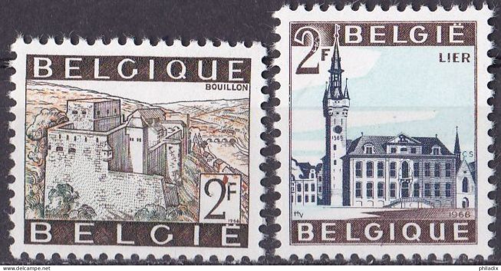 Belgien Satz Von 1966 **/MNH (A5-12) - Nuovi