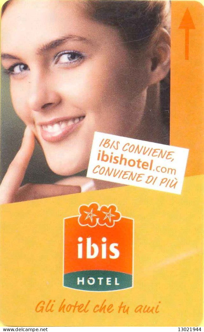 ITALIA  KEY HOTEL  Ibis Hotel - Conviene Di Più - Cartes D'hotel