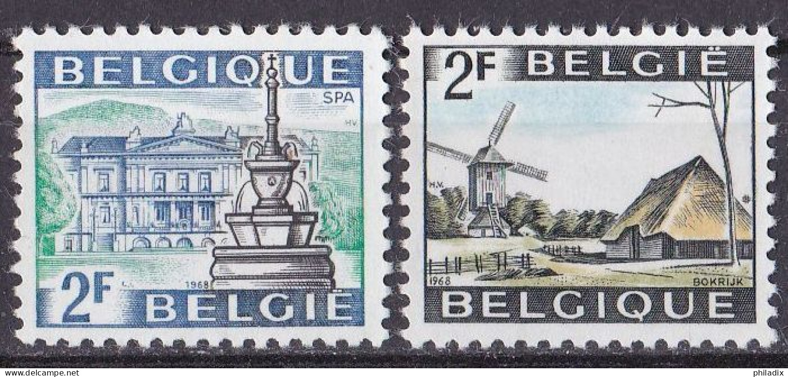 Belgien Satz Von 1968 **/MNH (A5-12) - Ungebraucht