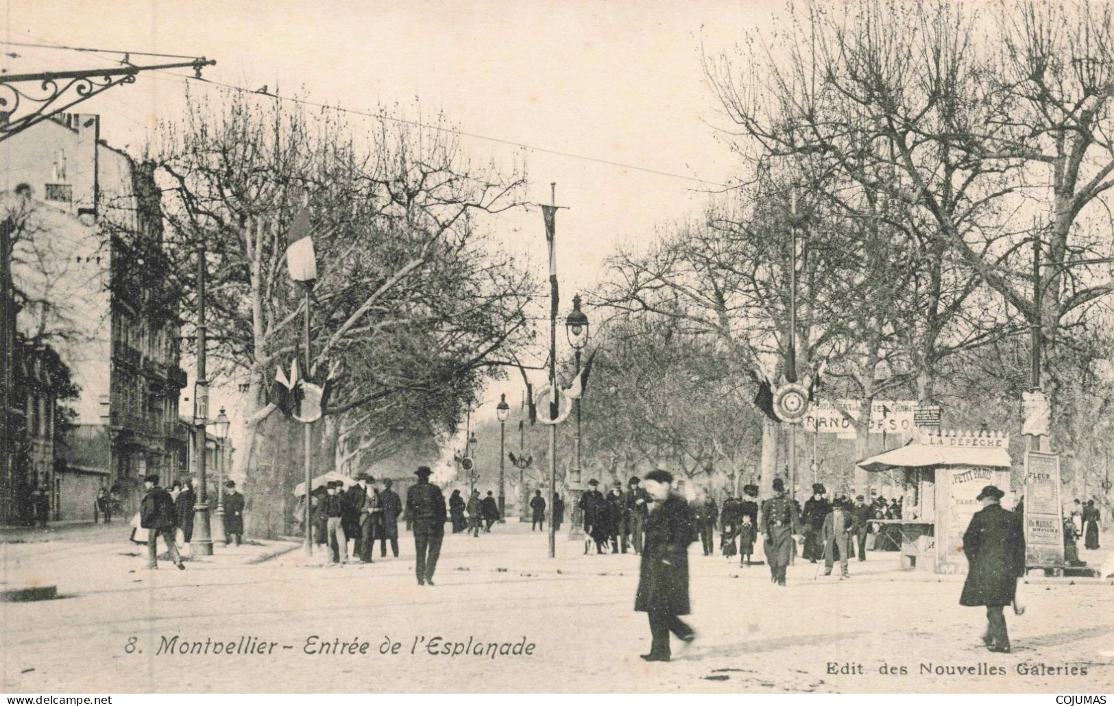 34 - MONTPELLIER _S28717_ Entrée De L'Esplanade - Montpellier