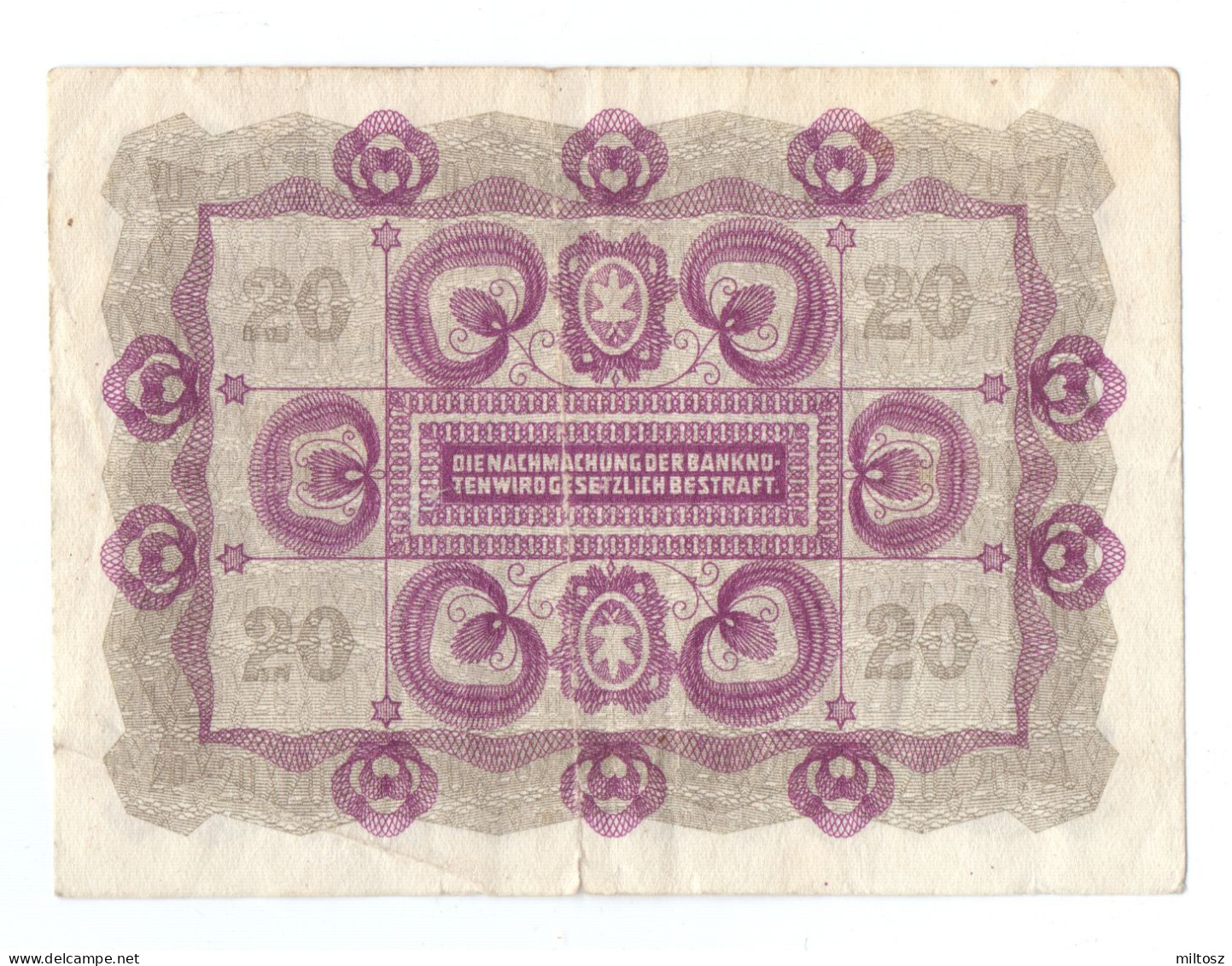 Austria 20 Kronen 1922 - Oostenrijk
