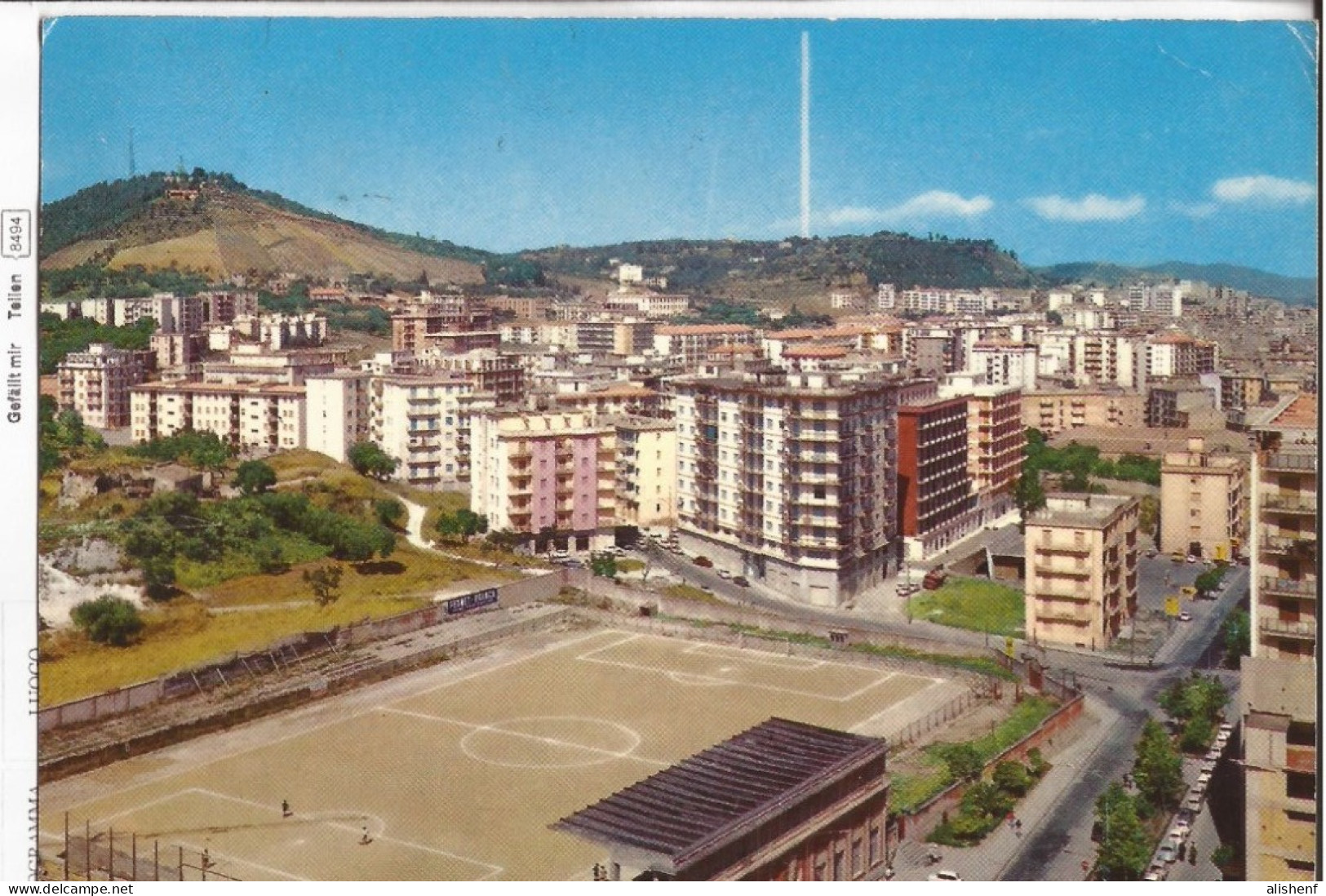 Stadio Caltanissetta Sicilia Estadio Stade Sicile Stadium Postcard - Football