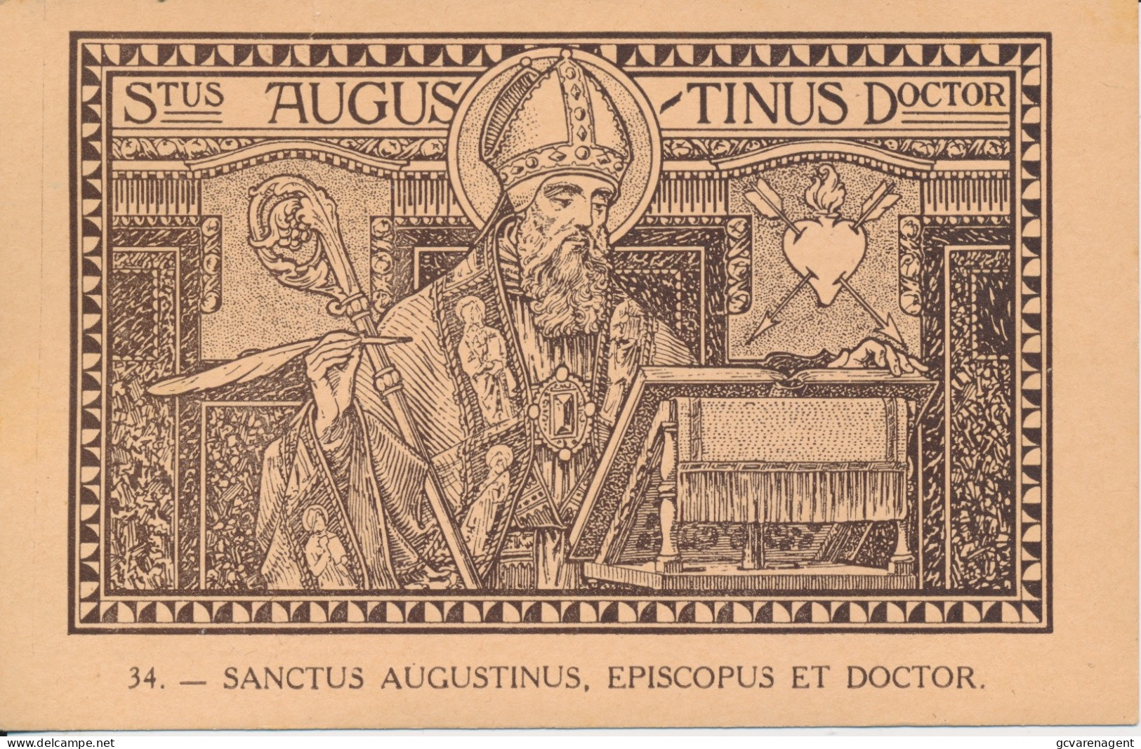 SANCTUS AUGUSTINUS  EPISCOPUS ET DOCTOR - Saints