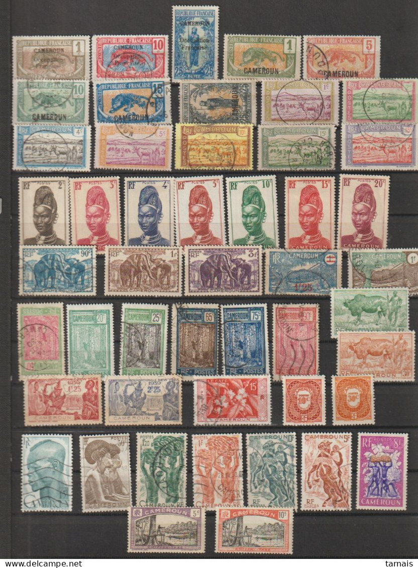 Cameroun  Lot De 49 Timbres  (lot 612) - Gebraucht