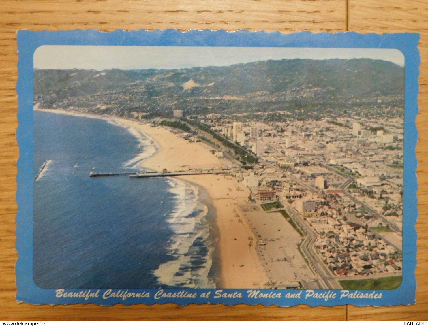 AFR  -  ETATS UNIS   Beautifil  California  Coastline At Santa Monica And Pacific  Palisades - Autres & Non Classés