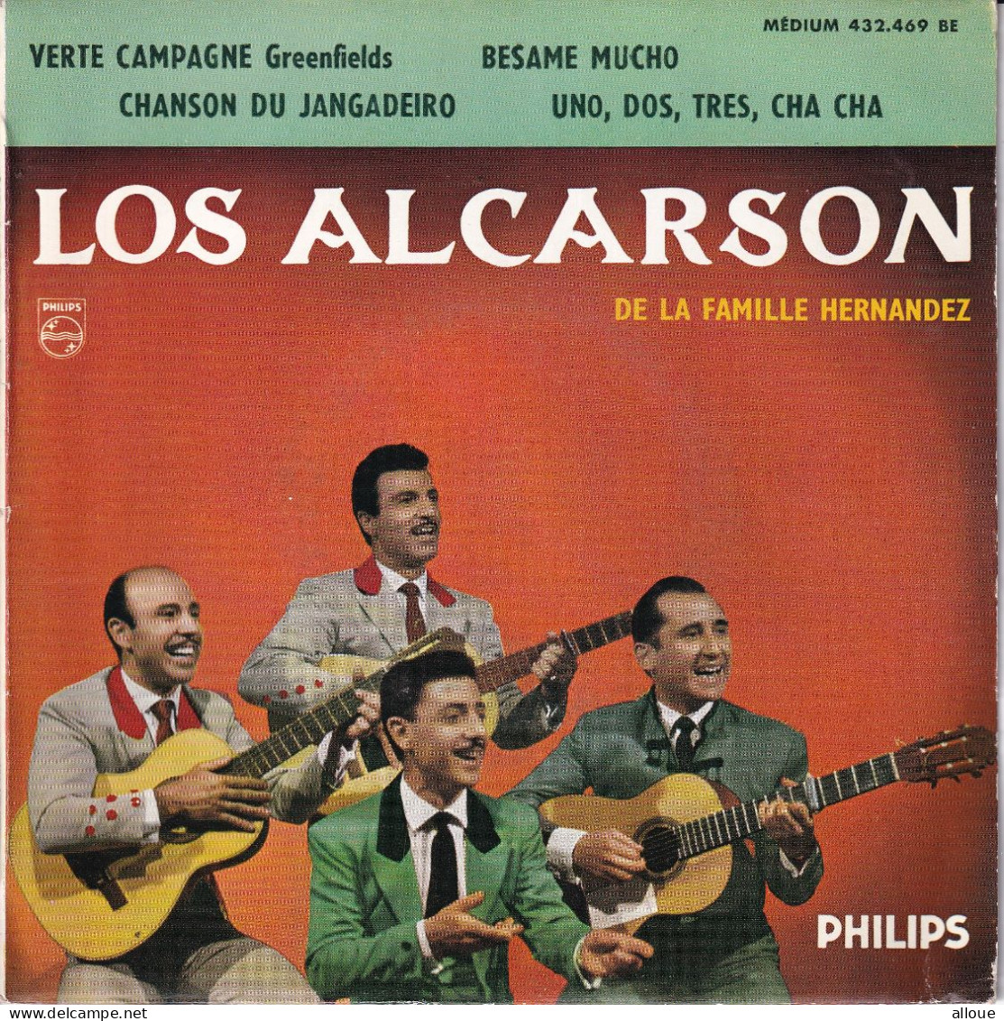 LOS ALCARSON - FR EP - VERTE CAMPAGNE (GREENFIELDS) + 3 - Musiche Del Mondo