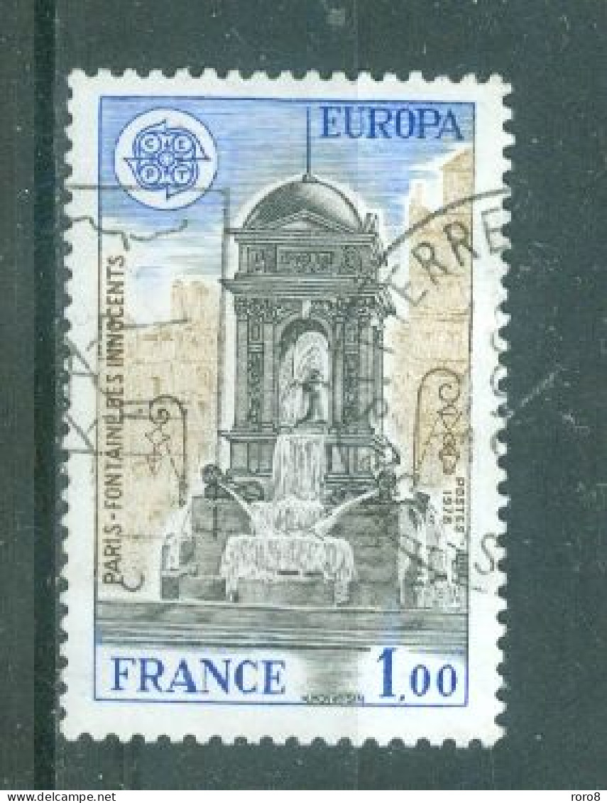 FRANCE - N°2008 Oblitéré - Europa. Monuments. - 1978