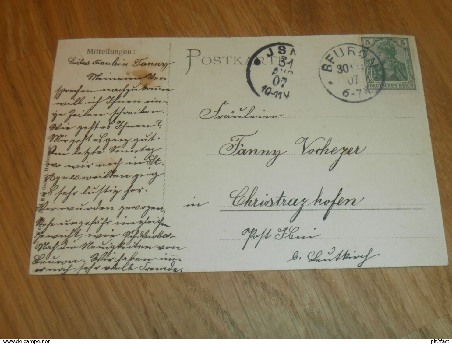 AK Beuron , 1907 , Alte Ansichtskarte , Postkarte !!! - Sigmaringen