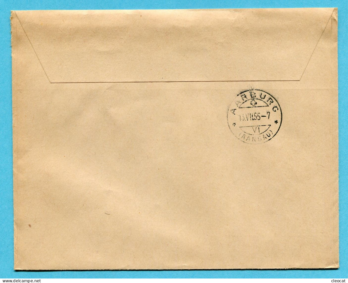 Illustrierter Brief Basel 1955 - Absender: Henkel & Cie. A,.G. - Lettres & Documents