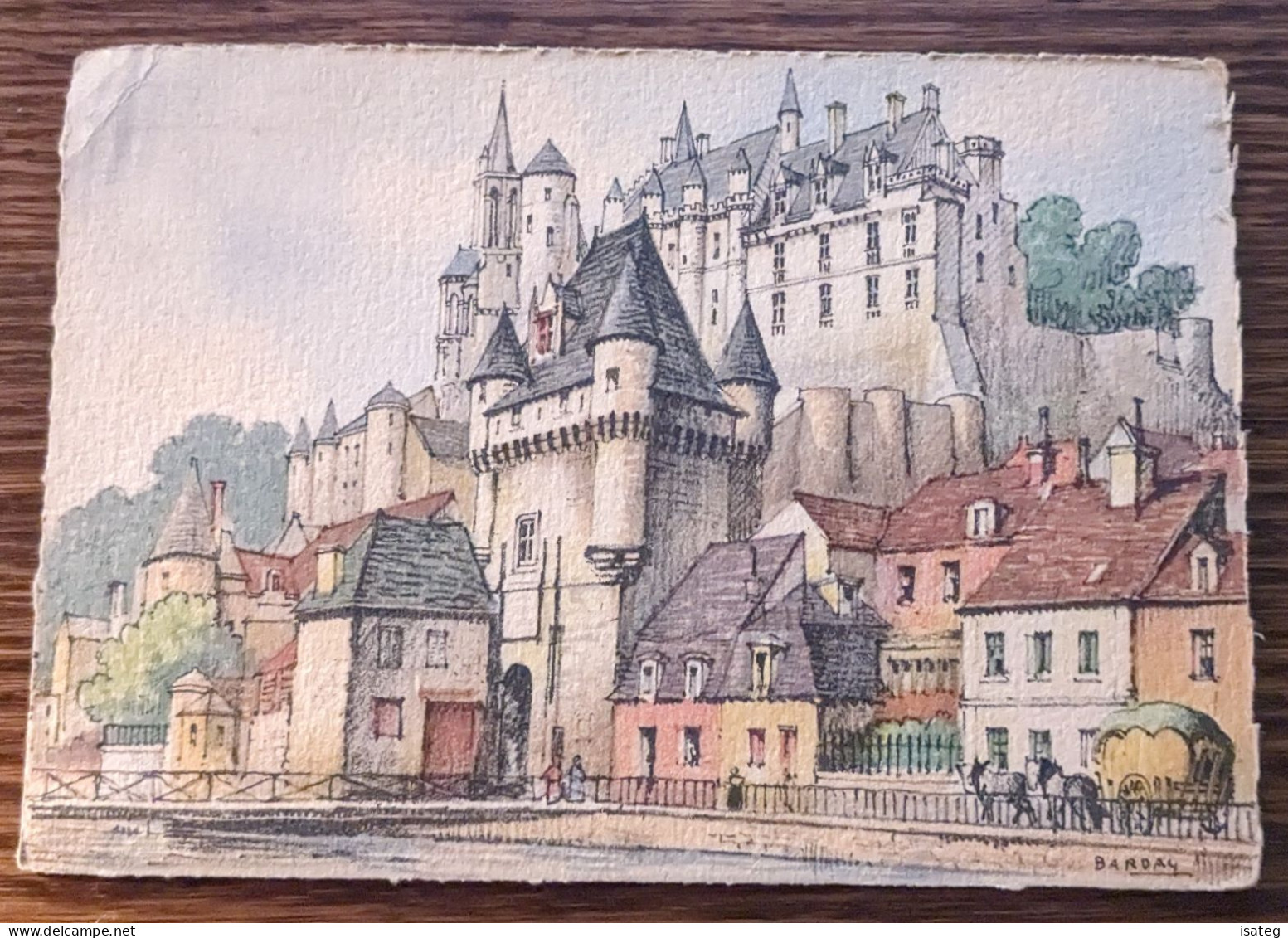 Carte Postale Loches : Le Château, La Porte Des Cordeliers - Ohne Zuordnung