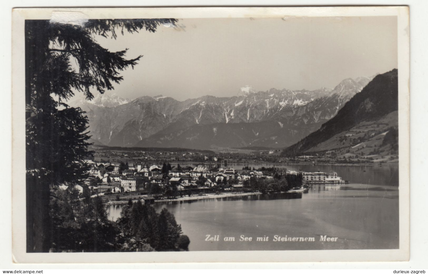 Zell Am See Old Postcard Posted 1939 B240503 - Zell Am See