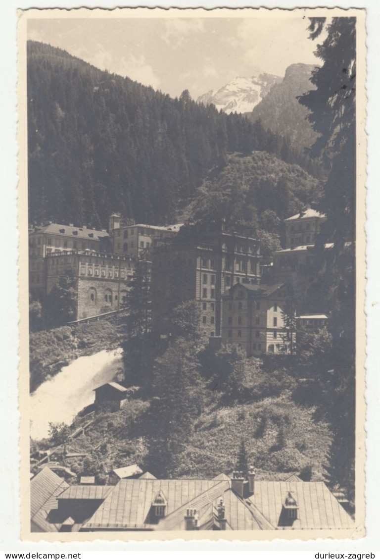 Bad Gastein Old Postcard Posted 1944 Special Postmark B240503 - Bad Gastein