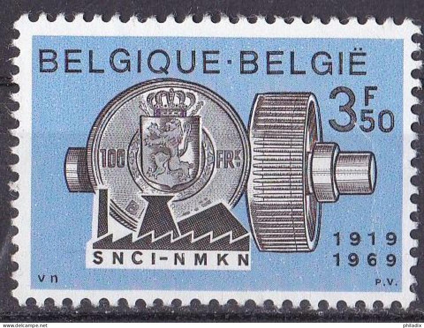 Belgien Marke Von 1969 **/MNH (A5-12) - Ongebruikt