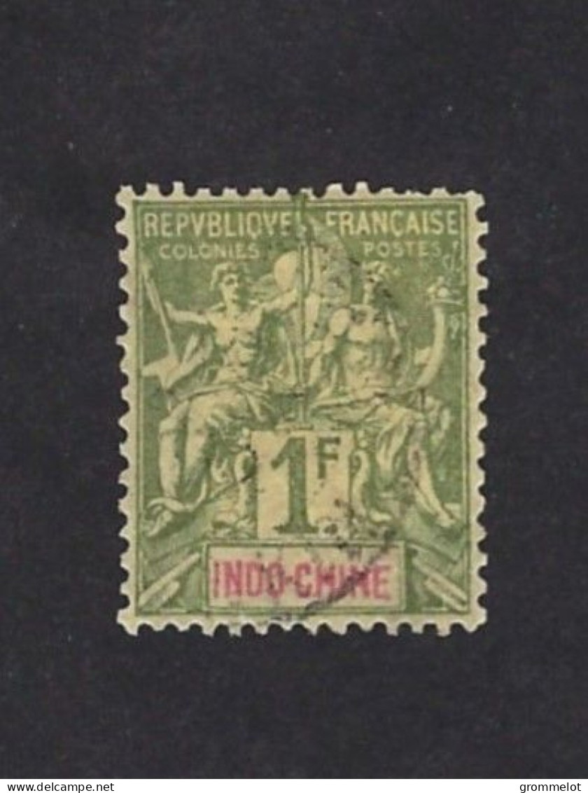 Indo-Chine N° 15 , 1892/98, Oblitéré, 2 Dents Courtes - Gebraucht