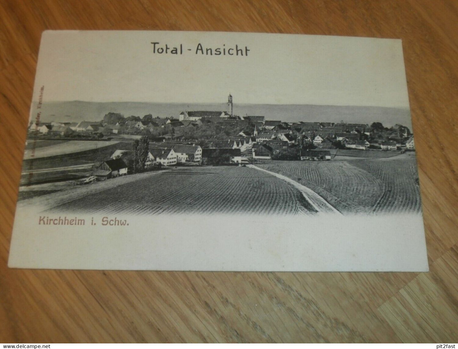 AK Kirchheim In Schwaben , 1906 , Alte Ansichtskarte , Postkarte !!! - Memmingen