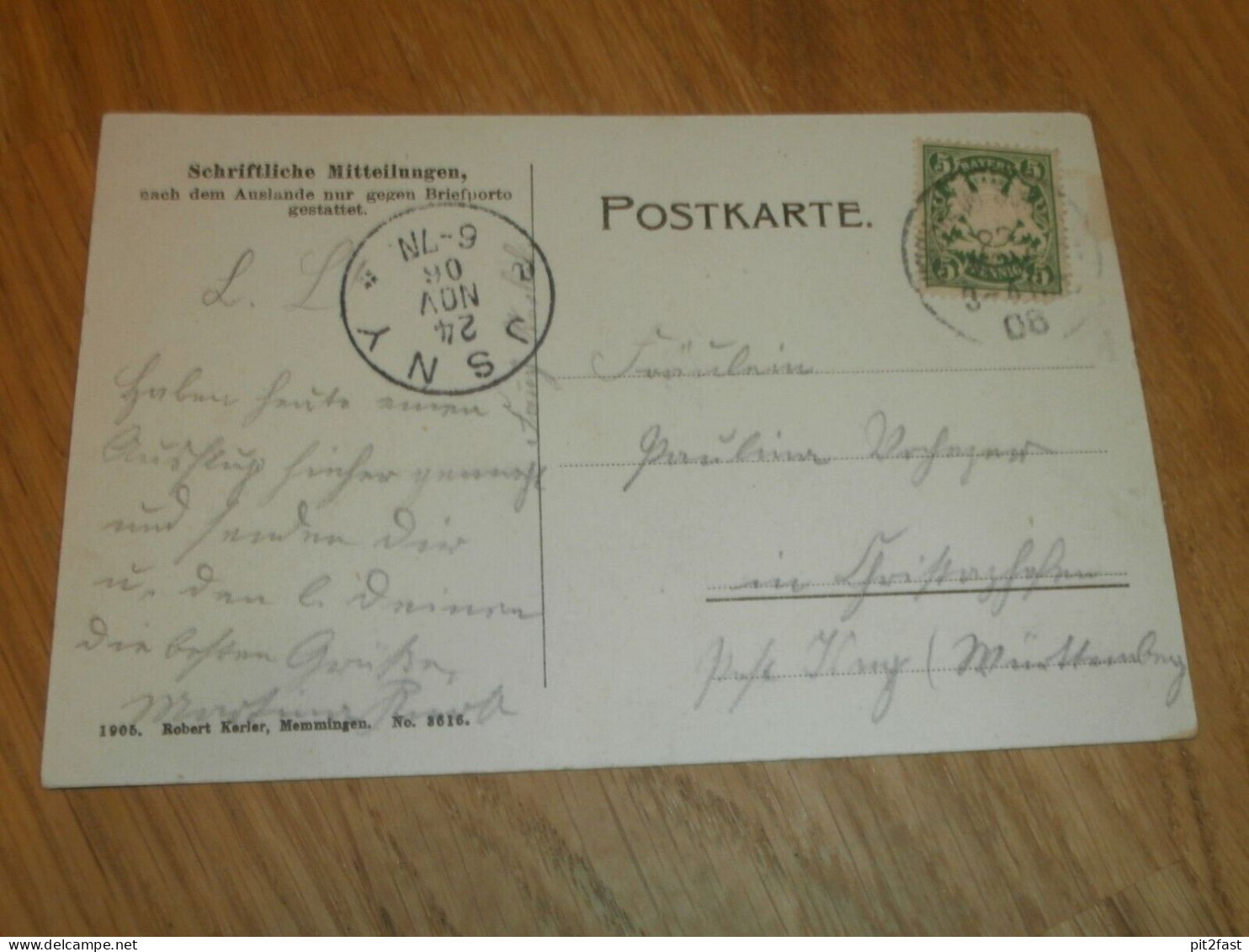 AK Kirchheim In Schwaben , 1906 , Alte Ansichtskarte , Postkarte !!! - Memmingen