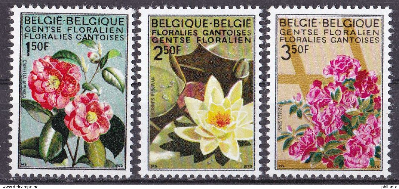 Belgien Satz Von 1970 **/MNH (A5-12) - Ungebraucht