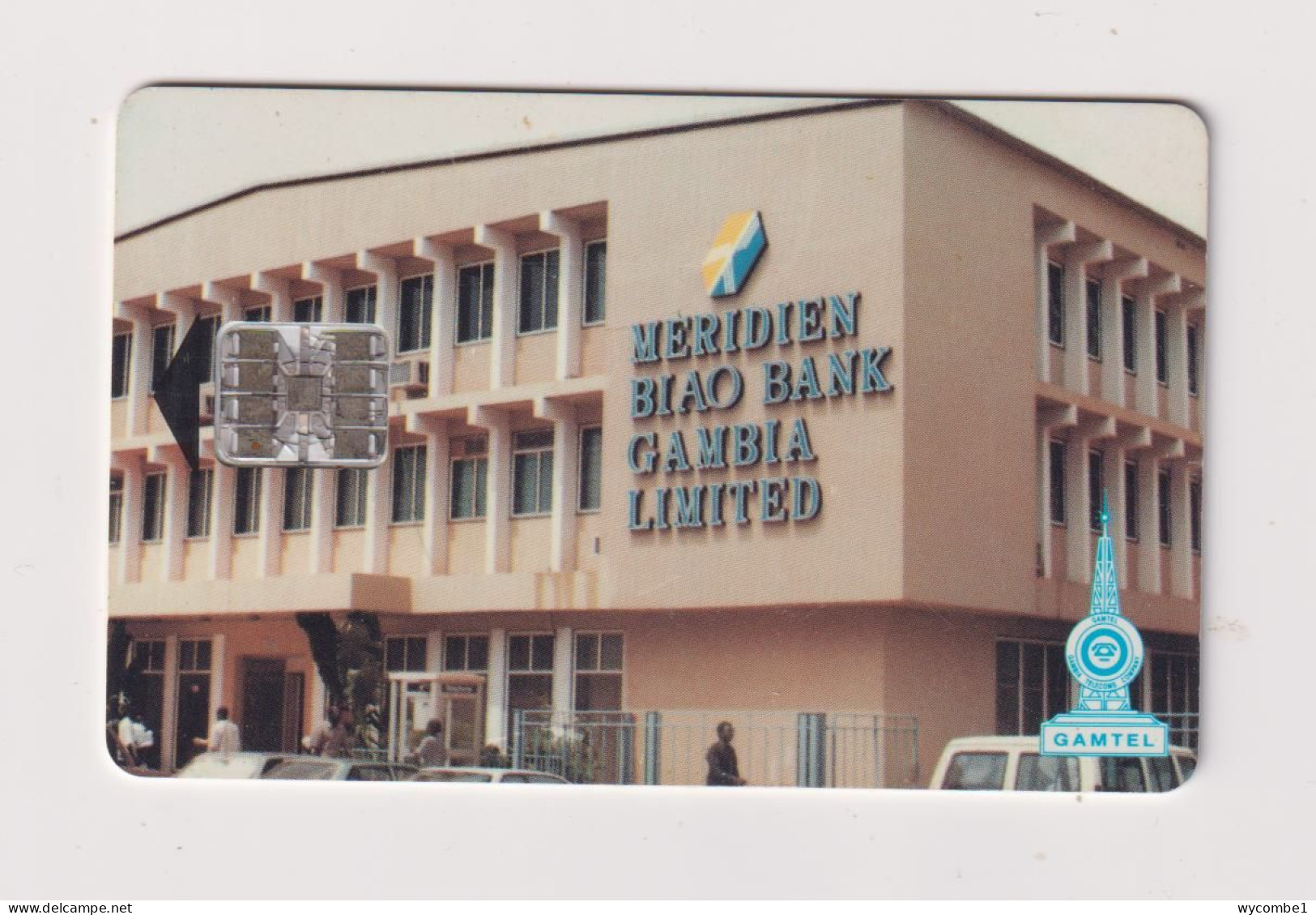 GAMBIA -  Meridien Biao Bank Chip  Phonecard - Gambia