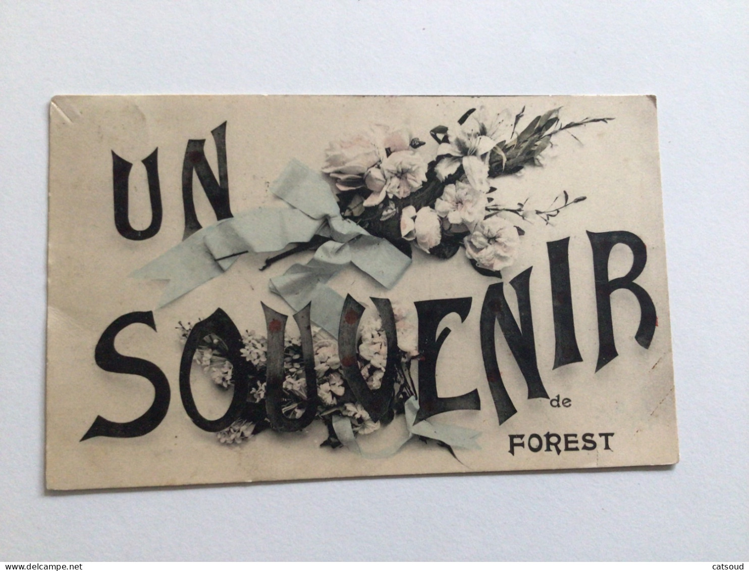 Carte Postale Ancienne (début 1900) Un Souvenir De Forest - Forest - Vorst