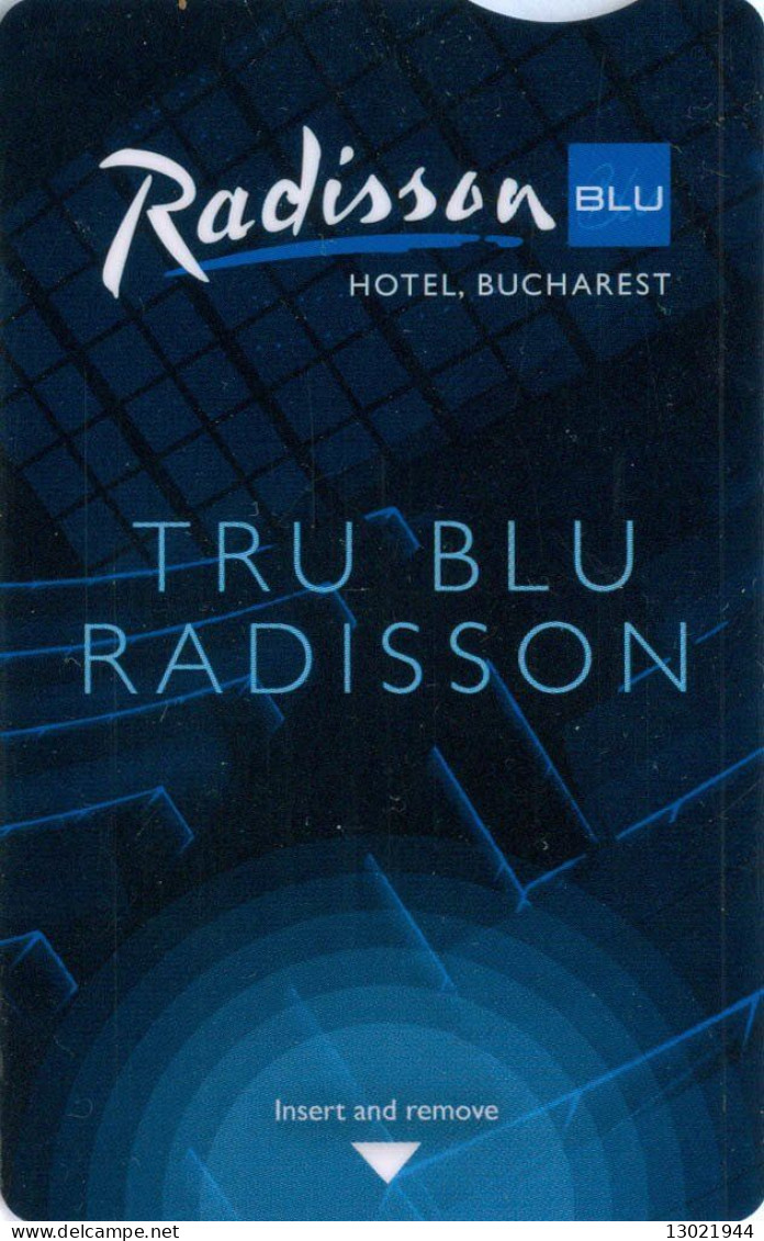 ROMANIA KEY HOTEL    Radisson Blu Hotel Bucharest - Hotel Keycards
