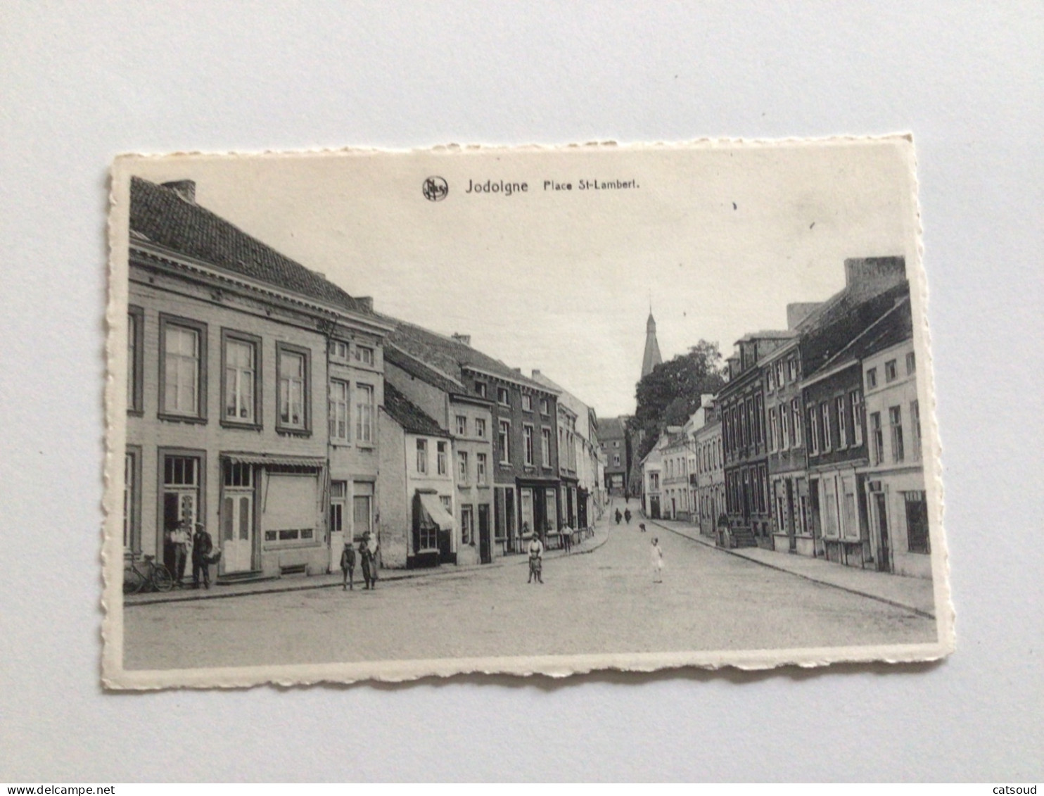 Carte Postale Ancienne Jodoigne Place St Lambert - Jodoigne