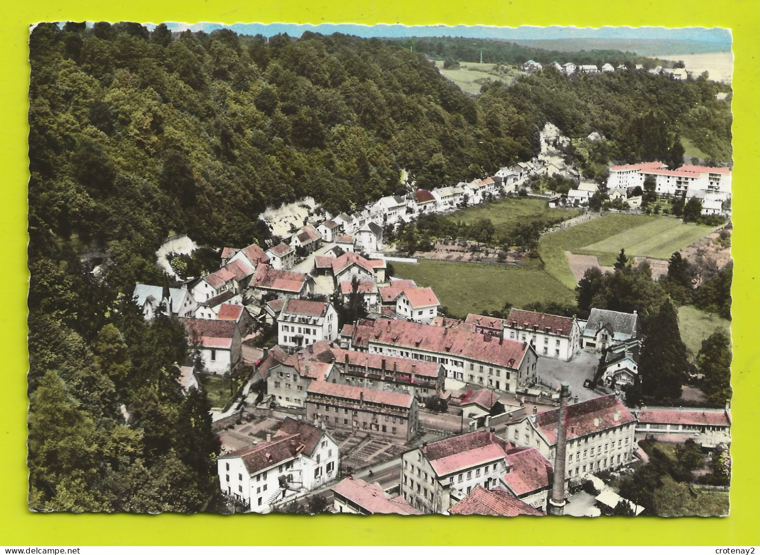 25 En Avion Au Dessus De SAINTE SUZANNE N°6 Vers Montbéliard Le Quartier Sous La Côte En 1967 - Montbéliard