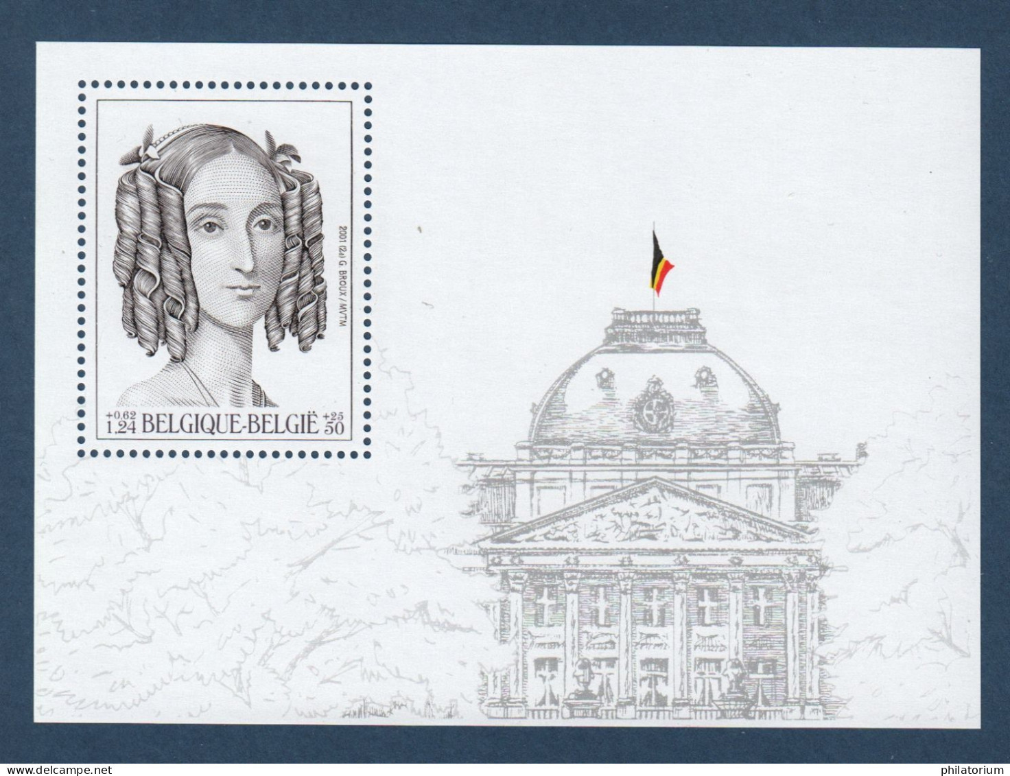 Belgique, België, **, Yv BF 84, MI BL 78, **, Reine Marie Louise - Neufs