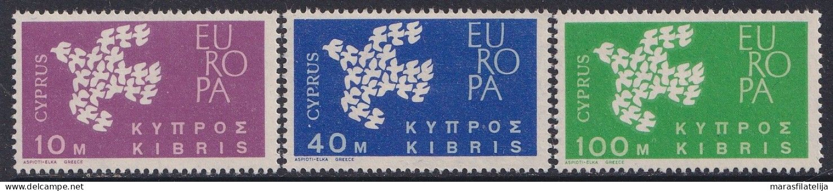 Cyprus, 1961, Europa CEPT ** - Cartas