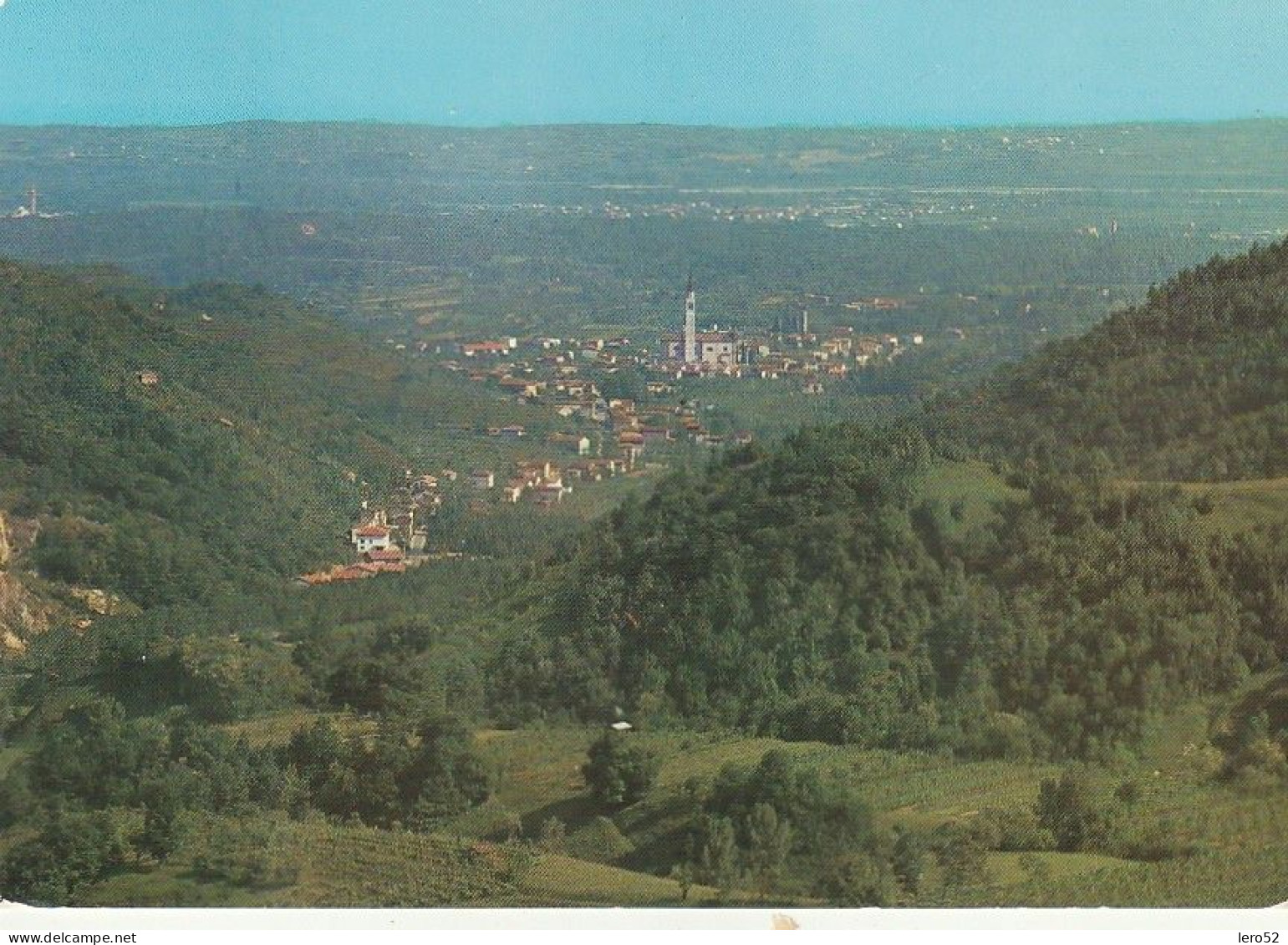 COL S. MARTINO PIAVE E MONTELLO AMPIA VEDUTA PANORAMICA ANNO 1979 VIAGGIATA - Treviso