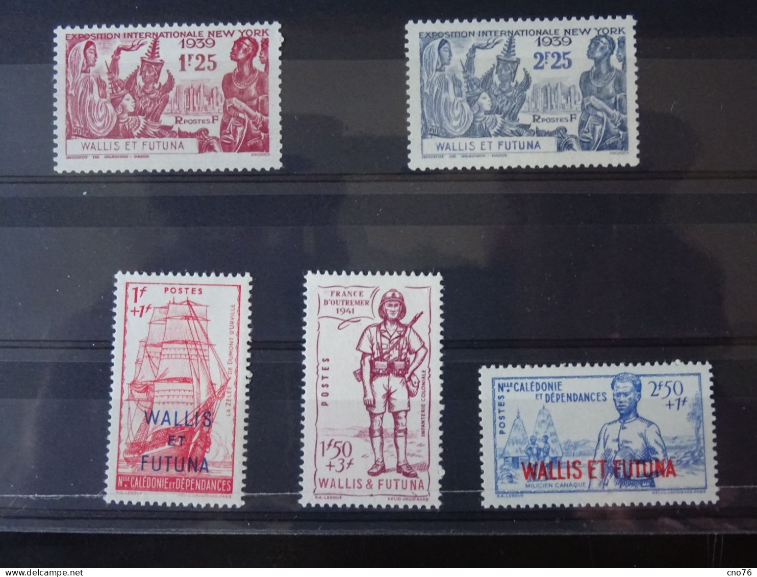 Wallis Et Futuna N° 70 à 75 Et 87 à 89* Timbres Neufs Avec Charnière* - Unused Stamps